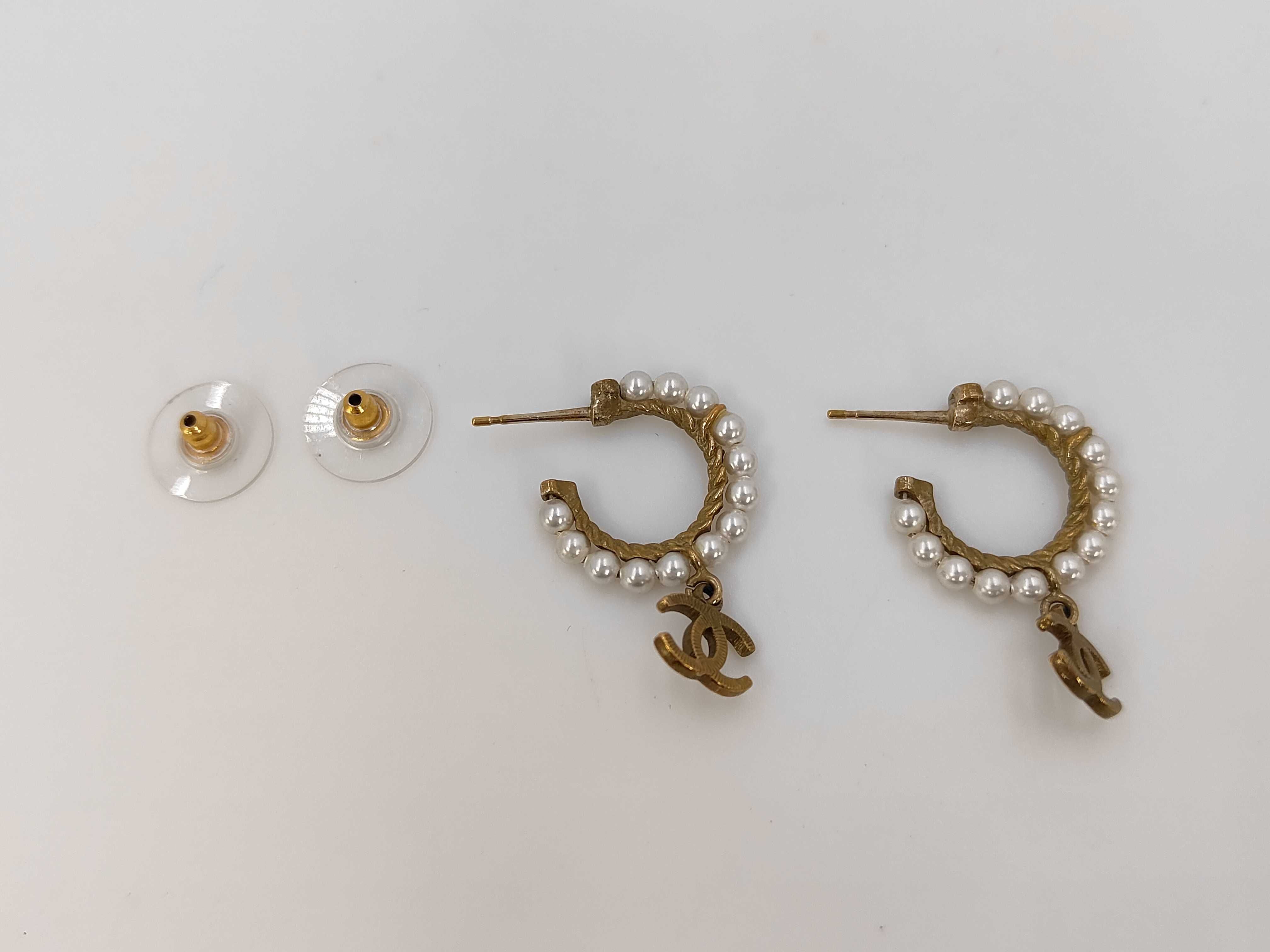 Coco Mark Pearl Earrings A20C — view 3