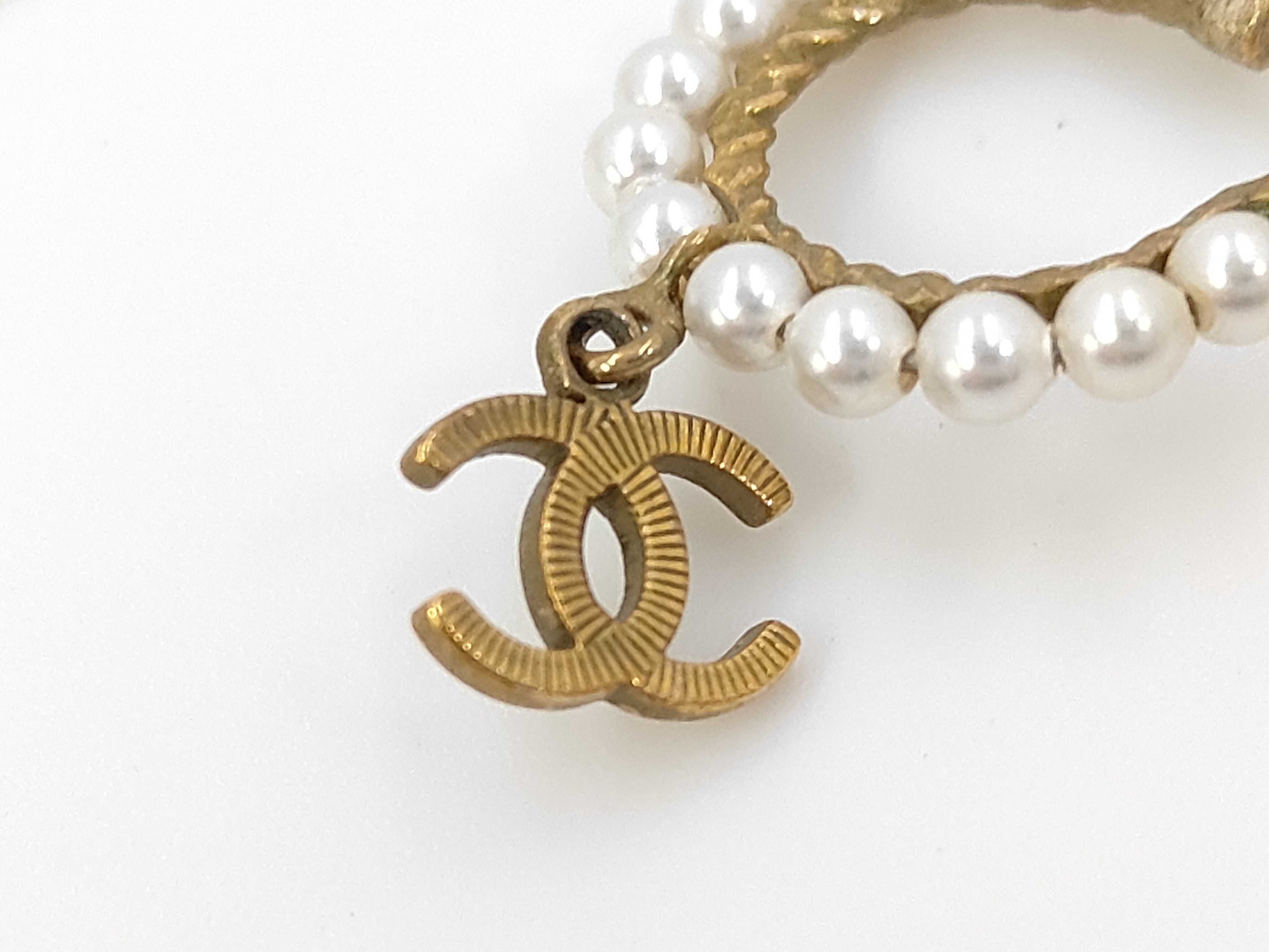 Coco Mark Pearl Earrings A20C — view 4