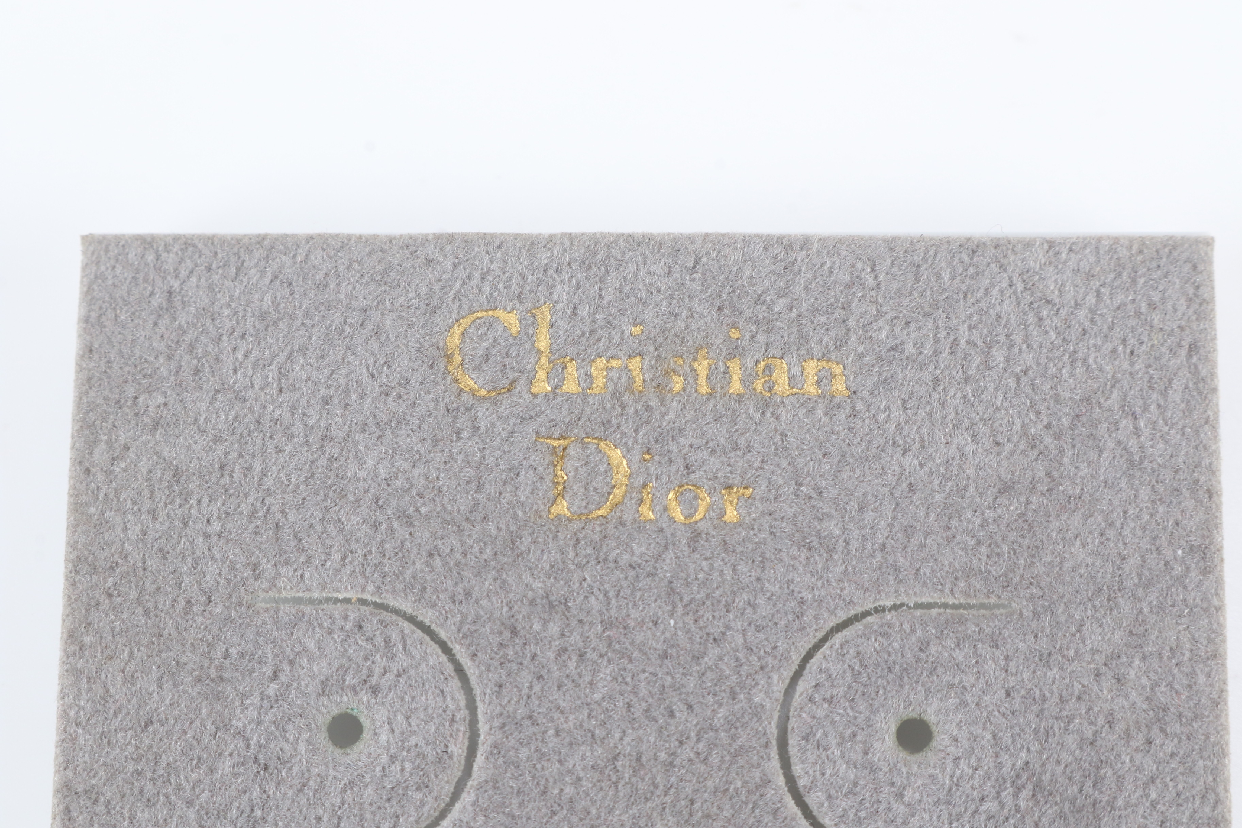 logo pearl earrings — view 4