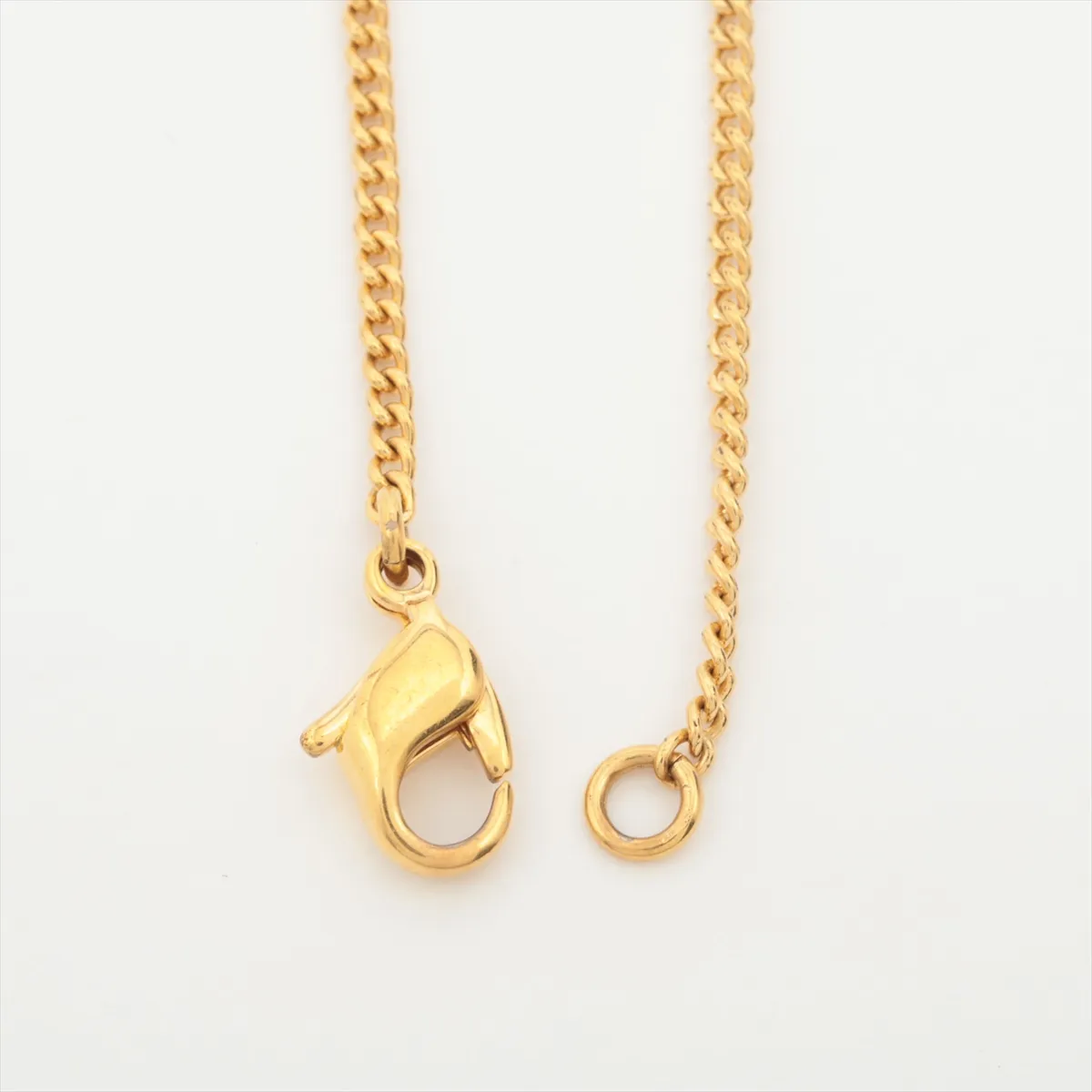CD Logo Bracelet GP x Rhinestone Gold — view 4