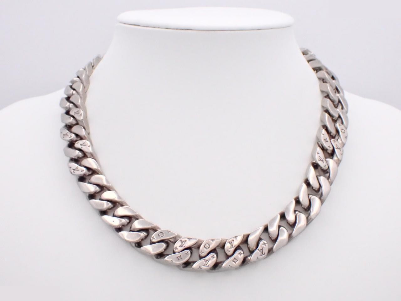 LV Necklace, Collier, LV Chain, Links, Chain approx. 47cm — view 3