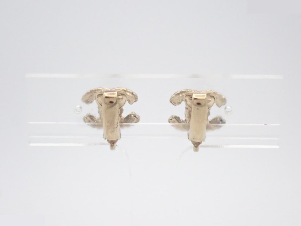 A11A Earrings, Rhinestone, Coco Mark — view 2