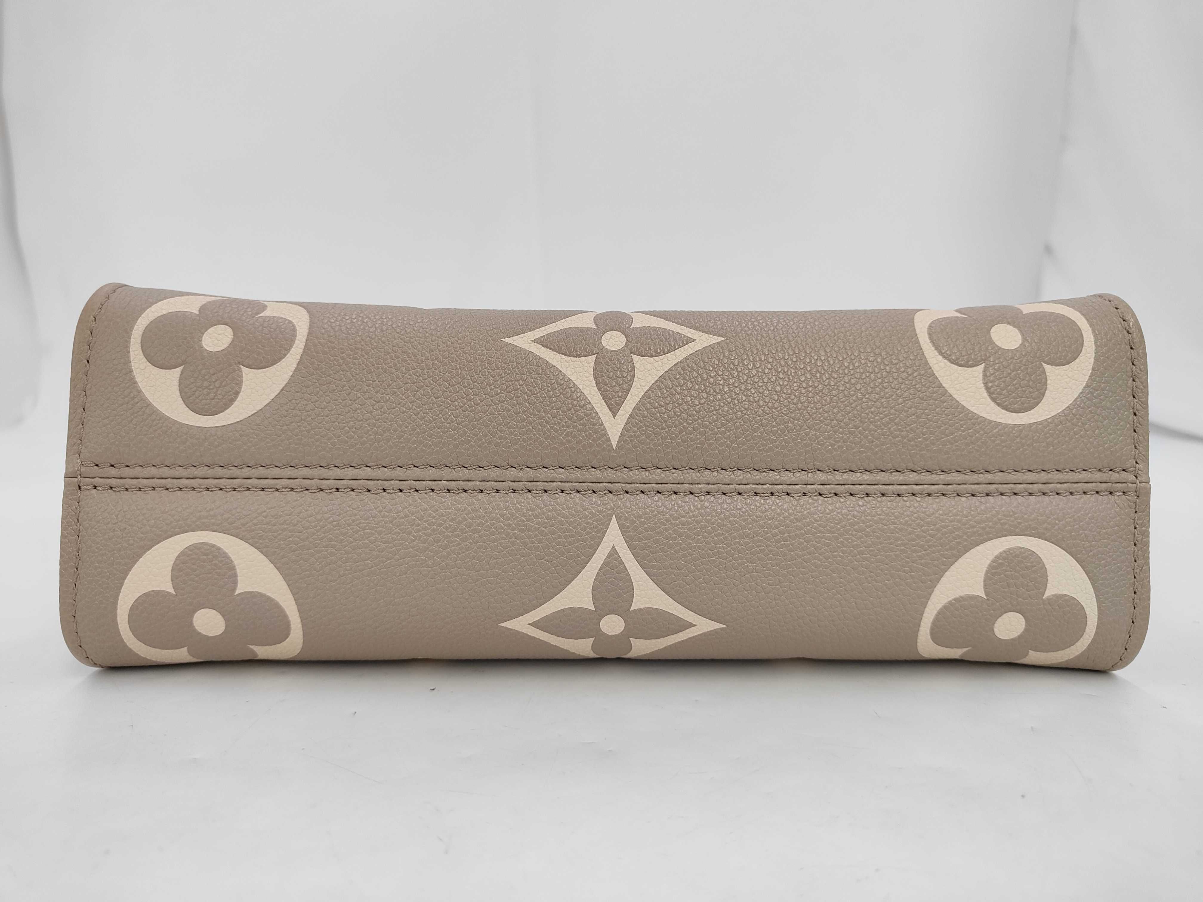 Monogram Empreinte OnTheGo EW M23641 Brown RFID-detectable shoulder bag — view 3