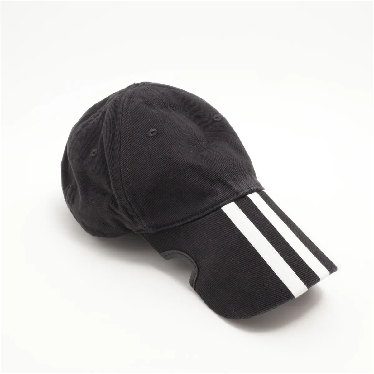 x Adidas 712160 Cap M Cotton Black Size tag partially removed Threads Fuzz — view 2