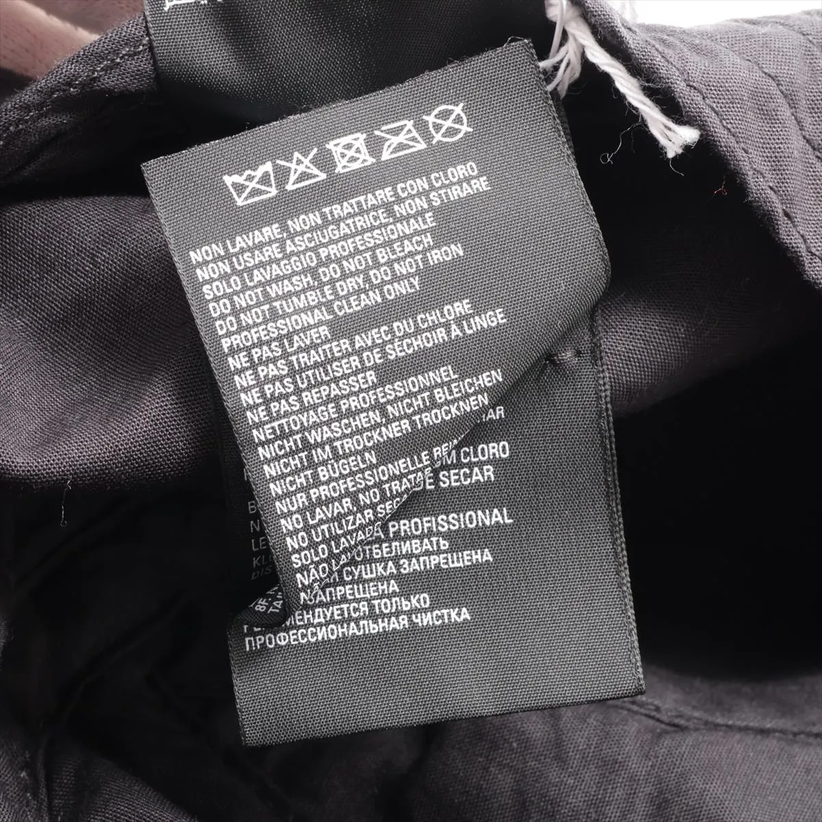 x Adidas 712160 Cap M Cotton Black Size tag partially removed Threads Fuzz — view 6