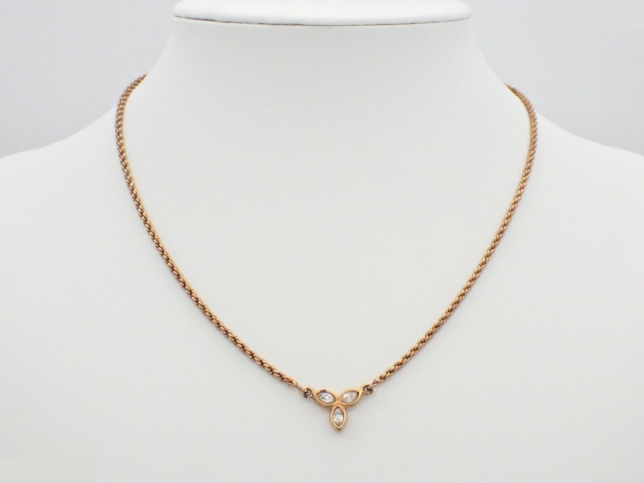 Other lines: Precious metals, necklaces, trifoil, stone, gold — view 3