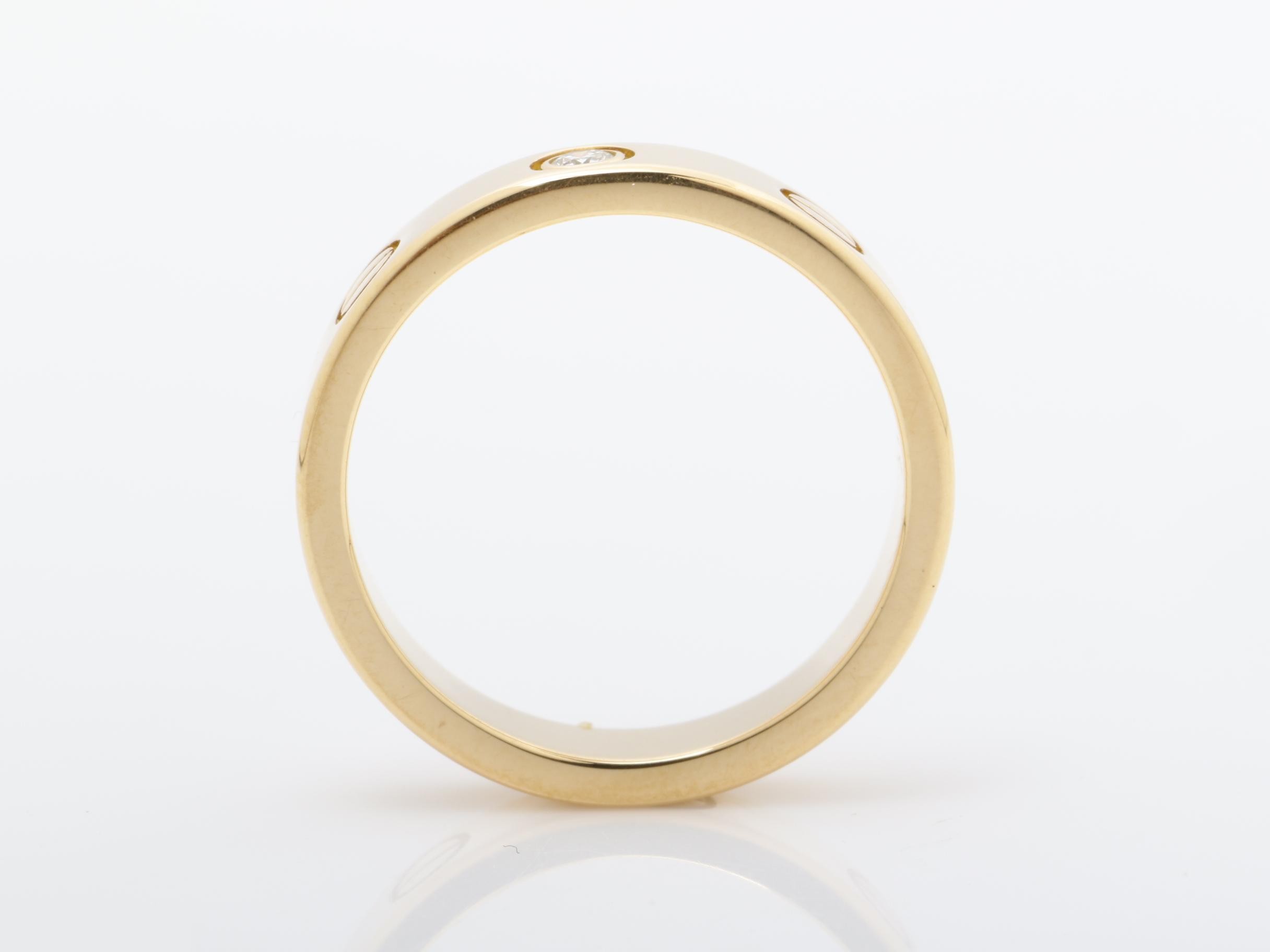 Mini Love Ring, 750PG, Diamond — view 5