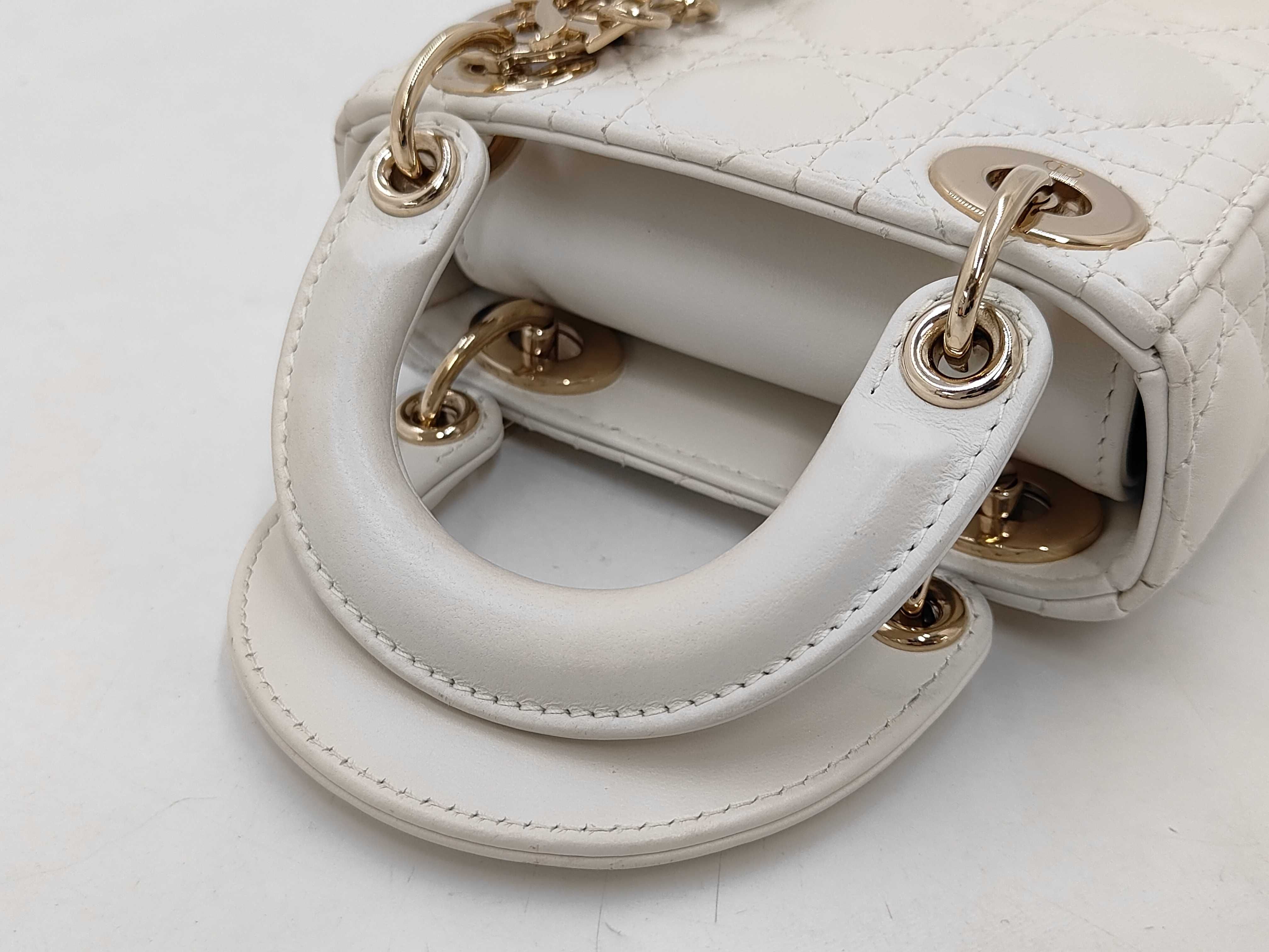 LADY MICRO 2WAY LAMBSKIN GHW Handbag — view 3
