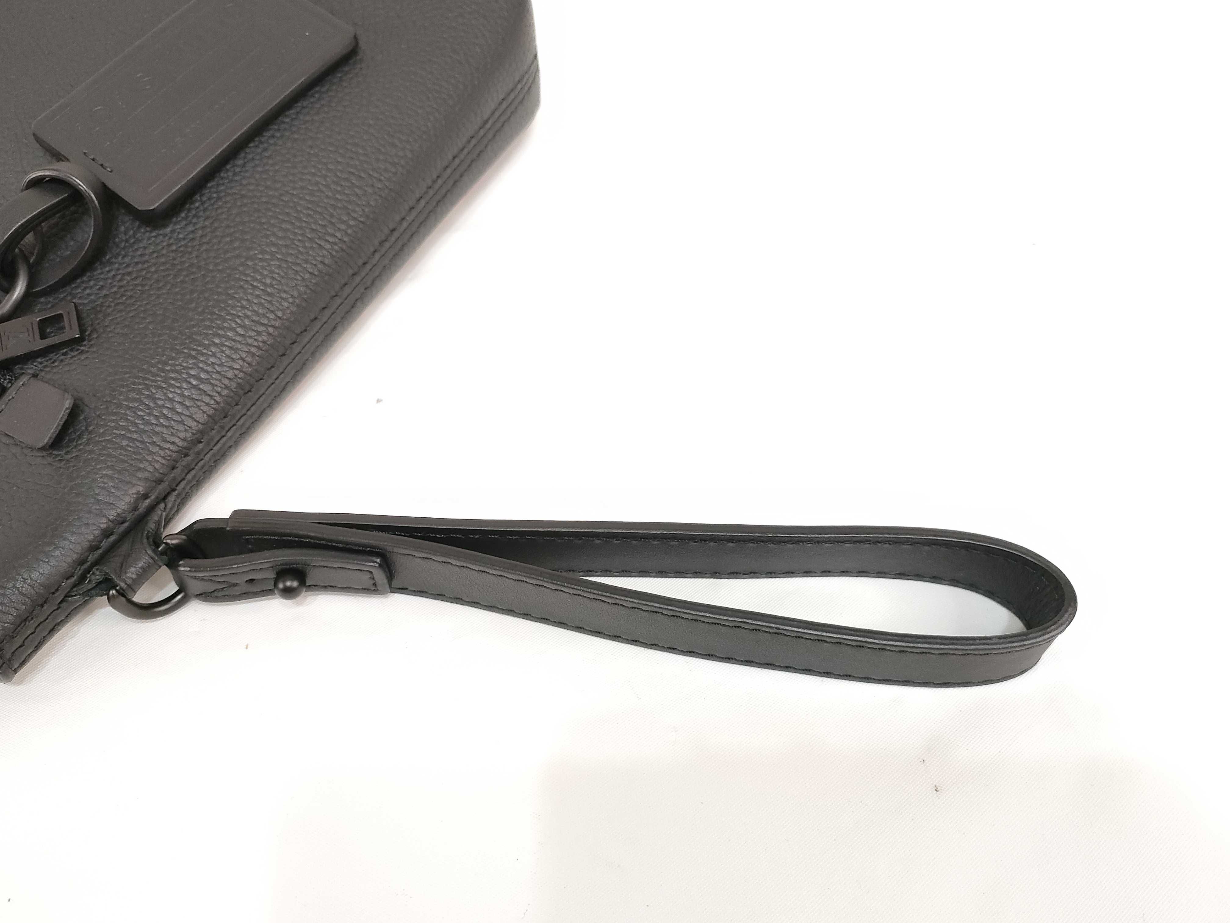 LV Aerogram Pochette iPad M69837 Black RFID Handbag — view 3