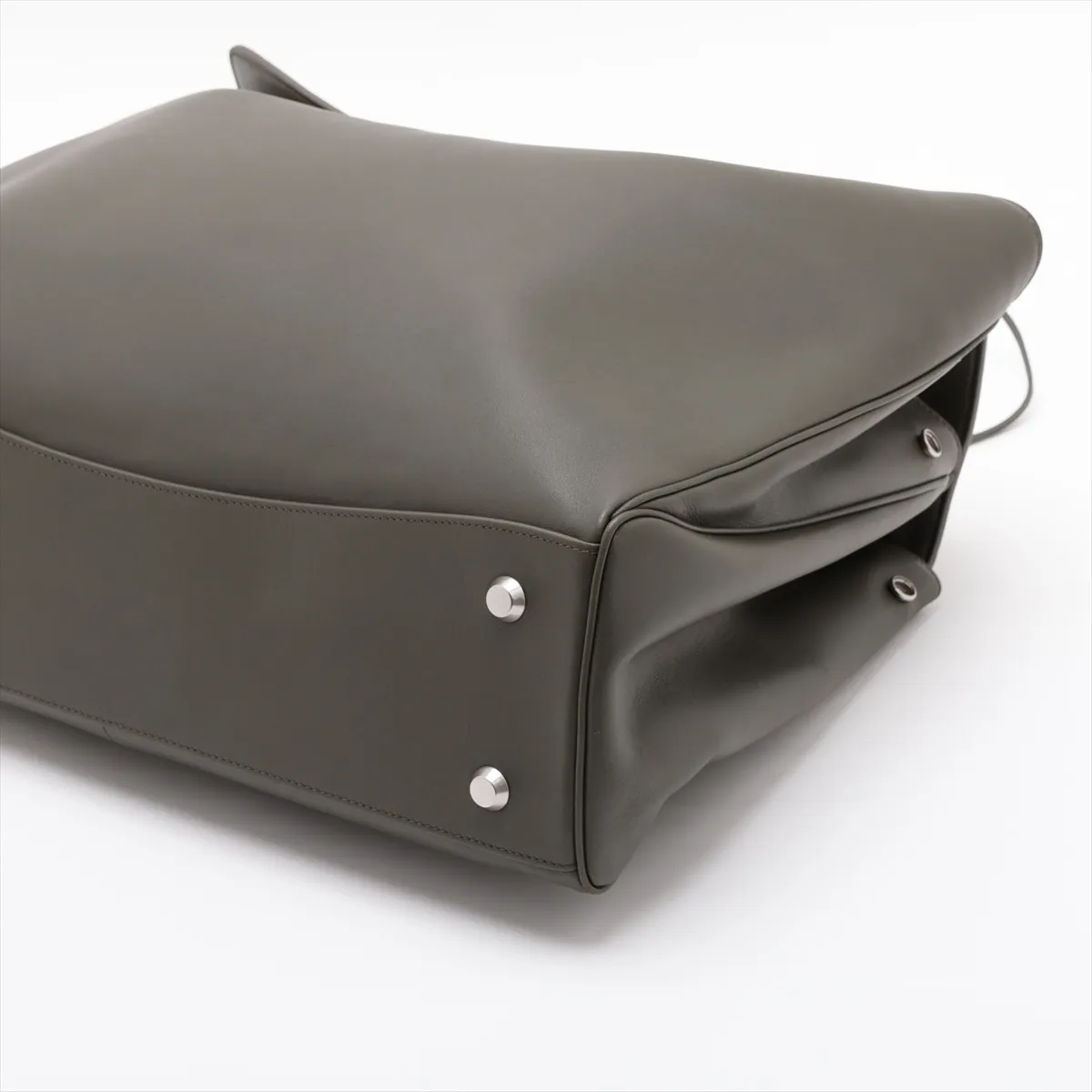 Rodeo Leather 2-Way Shoulder Bag, Gray, 789772 — view 3