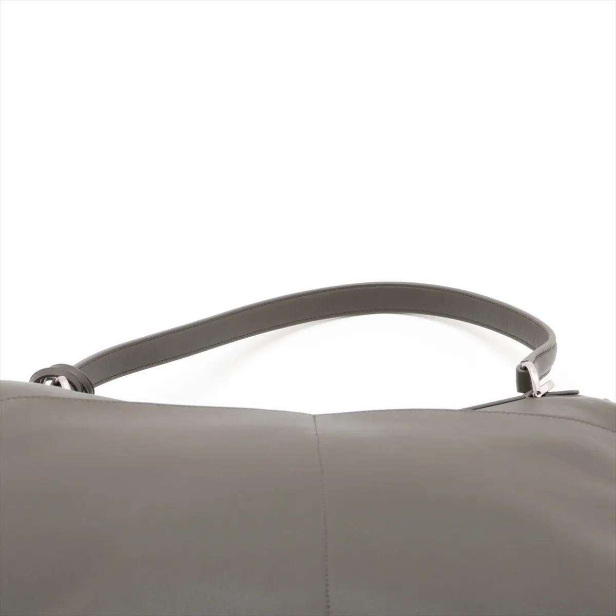 Rodeo Leather 2-Way Shoulder Bag, Gray, 789772 — view 6