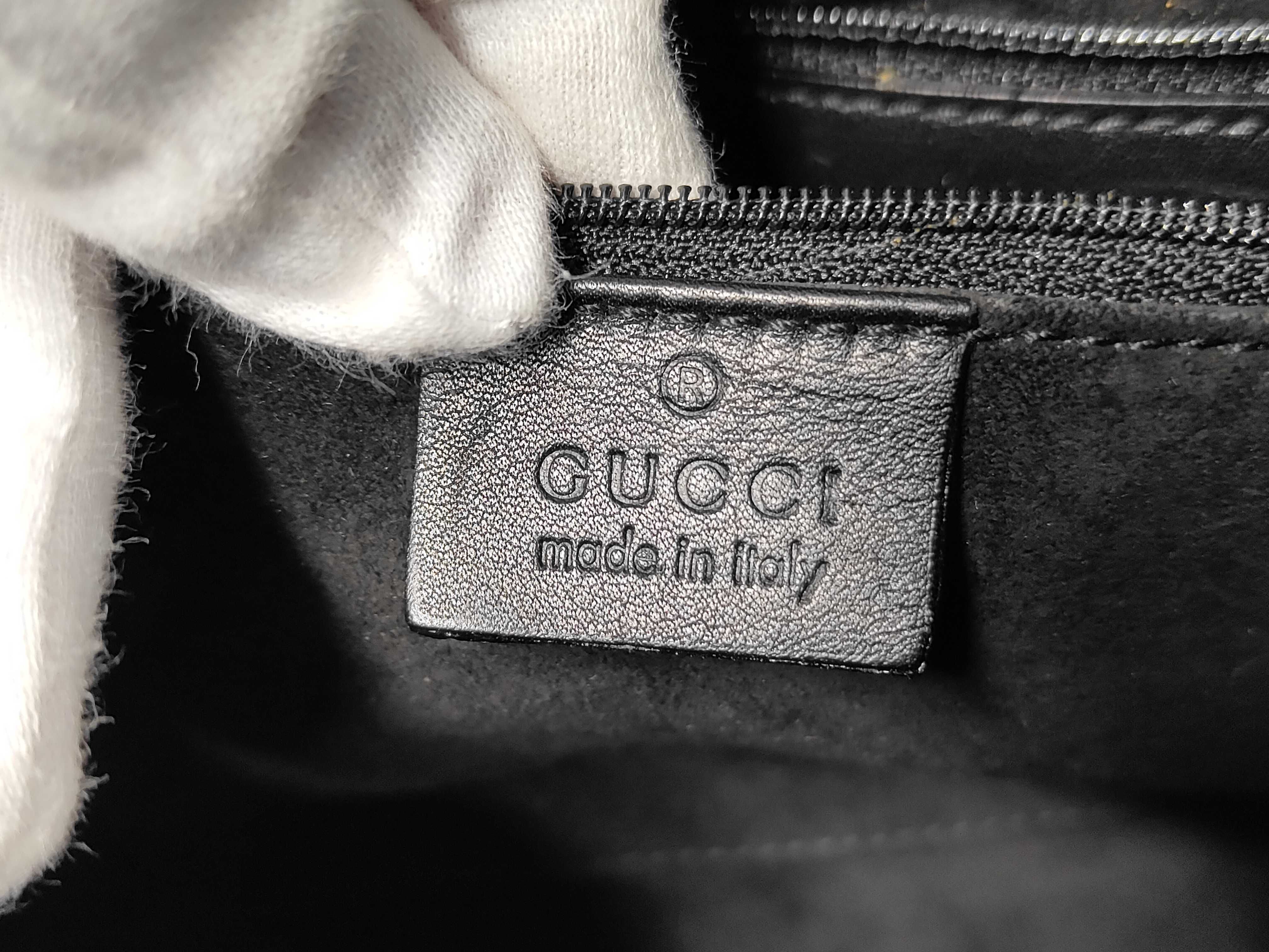 Tote Bag, Black Leather, 001-4335 — view 10