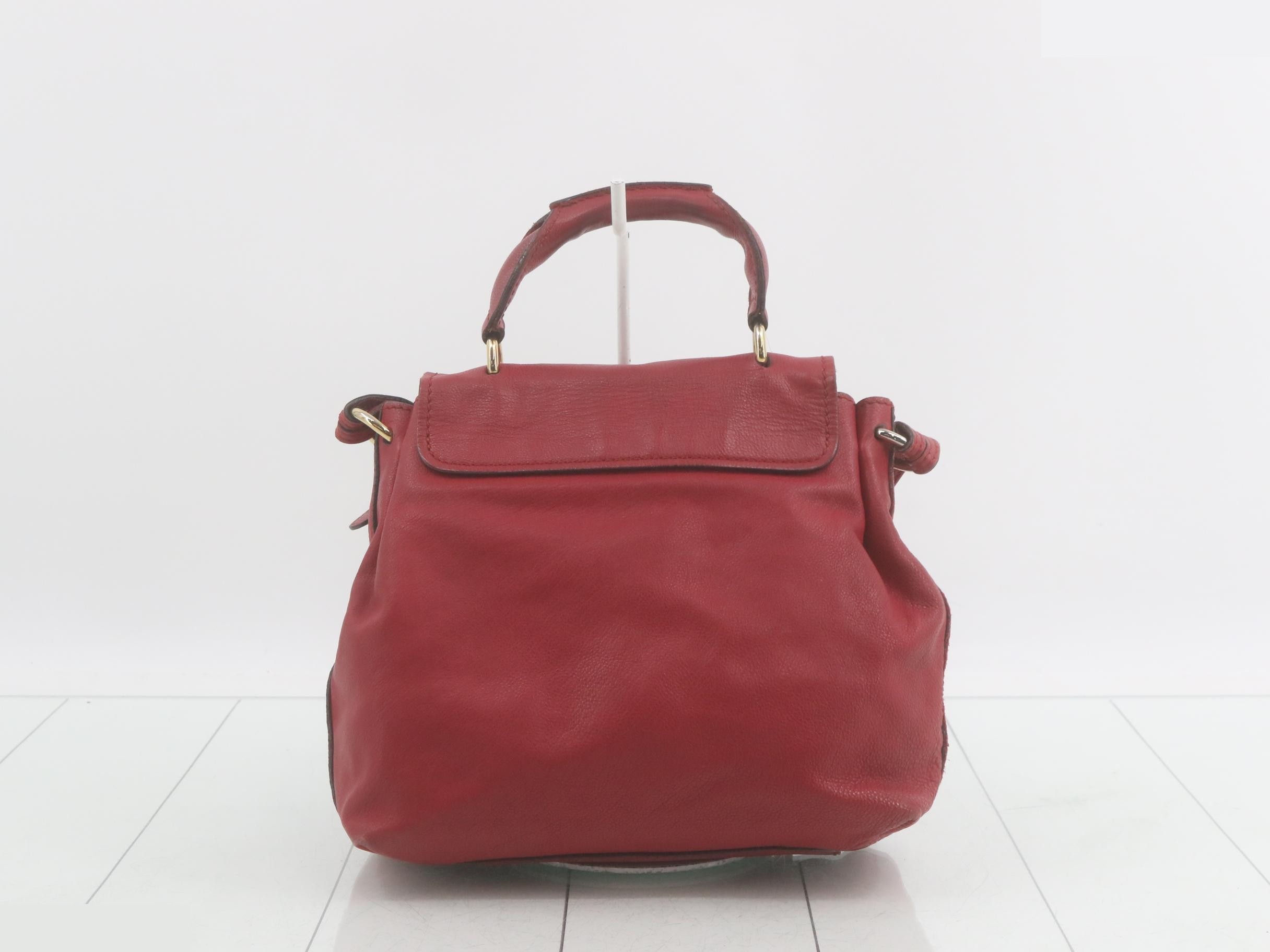 shoulder bag, red — view 2