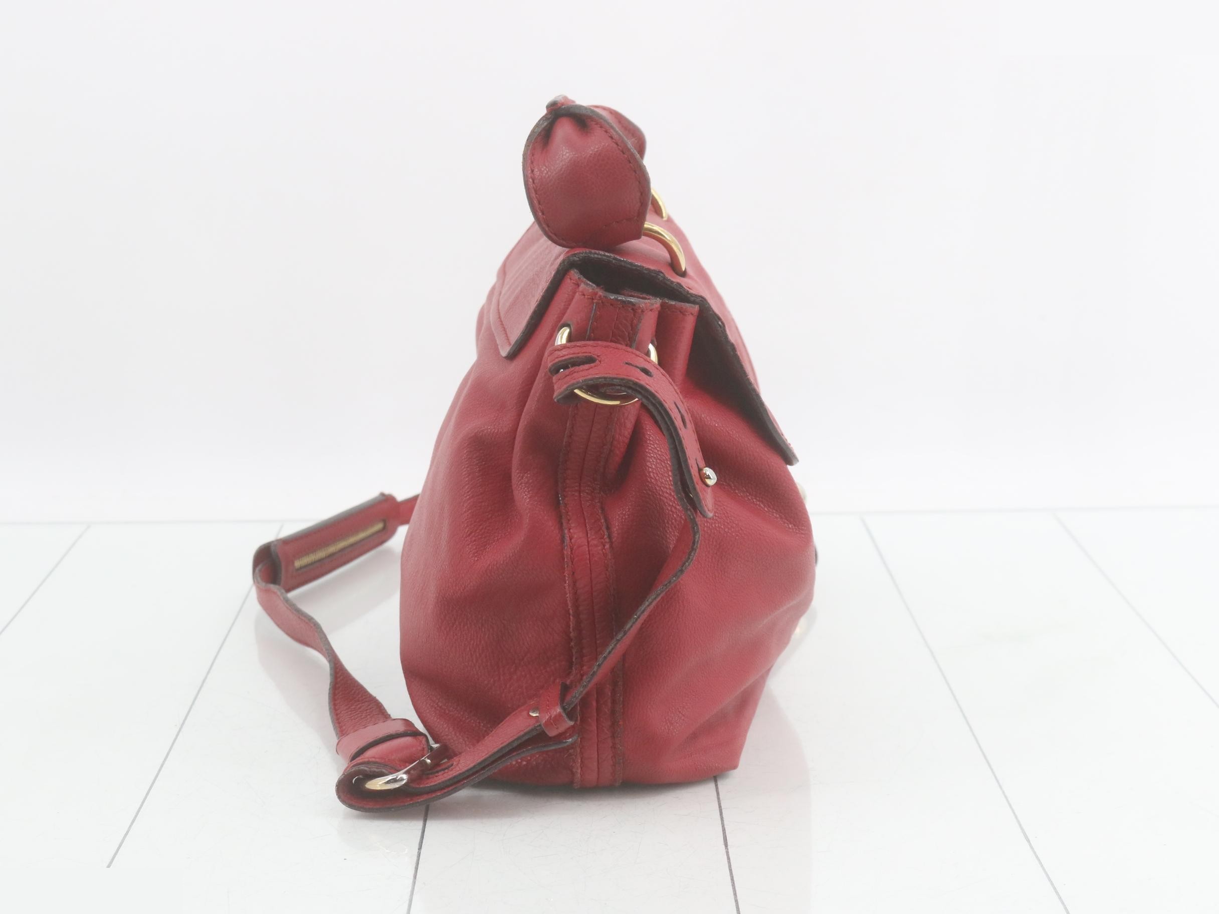 shoulder bag, red — view 4