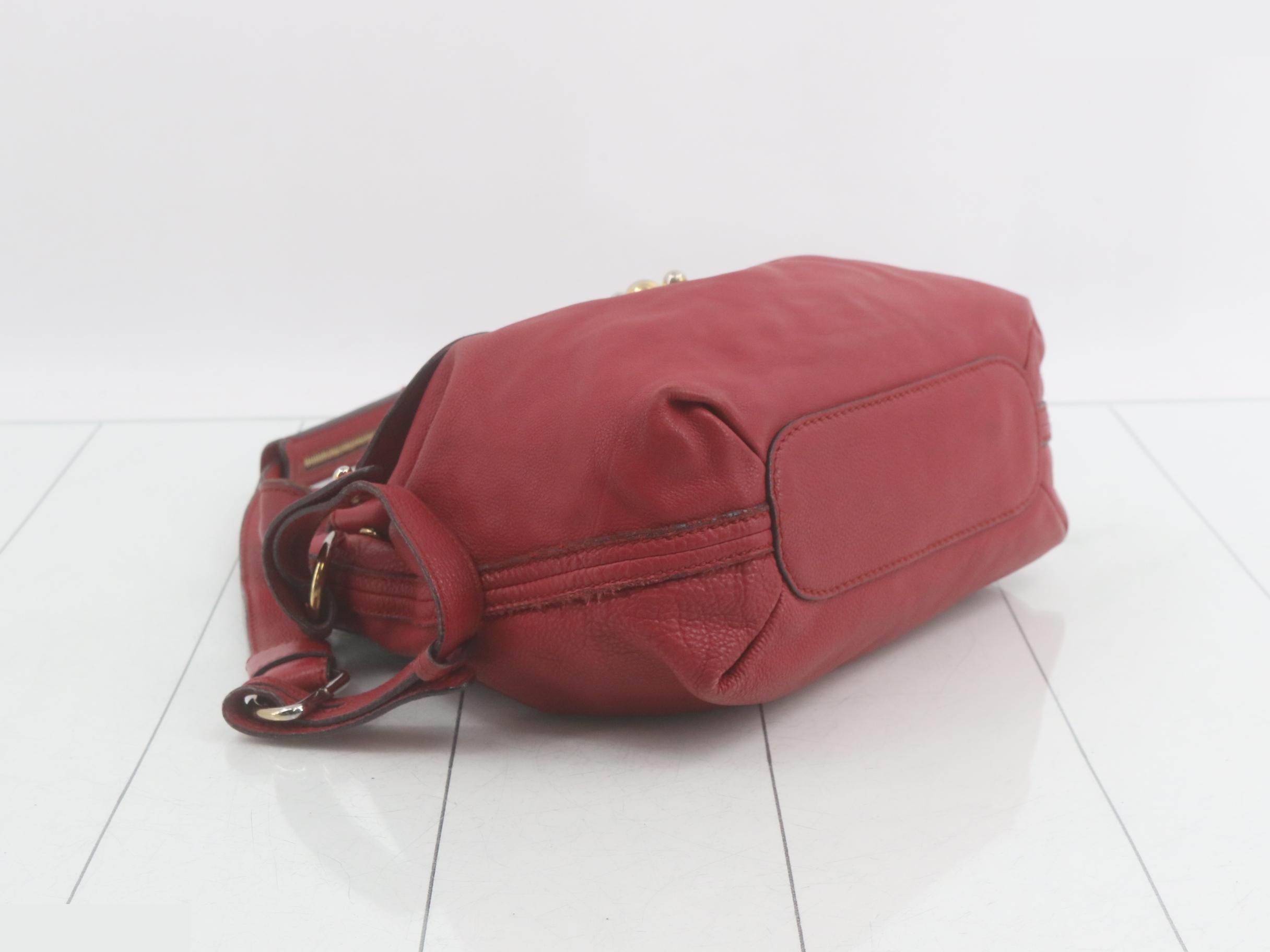 shoulder bag, red — view 5