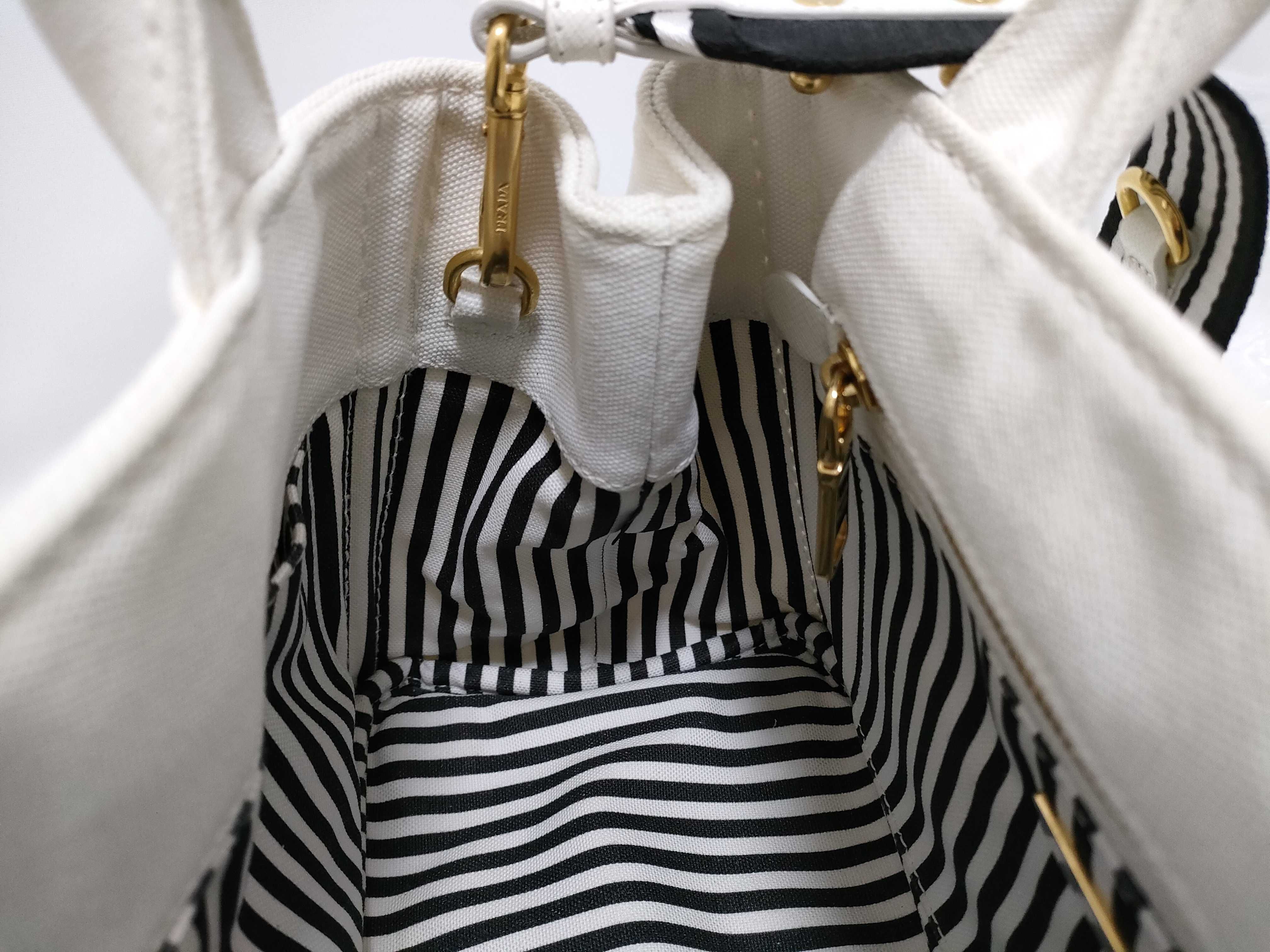 Canapa Stripe Shoulder Bag/Tote Bag (2-way) — view 9