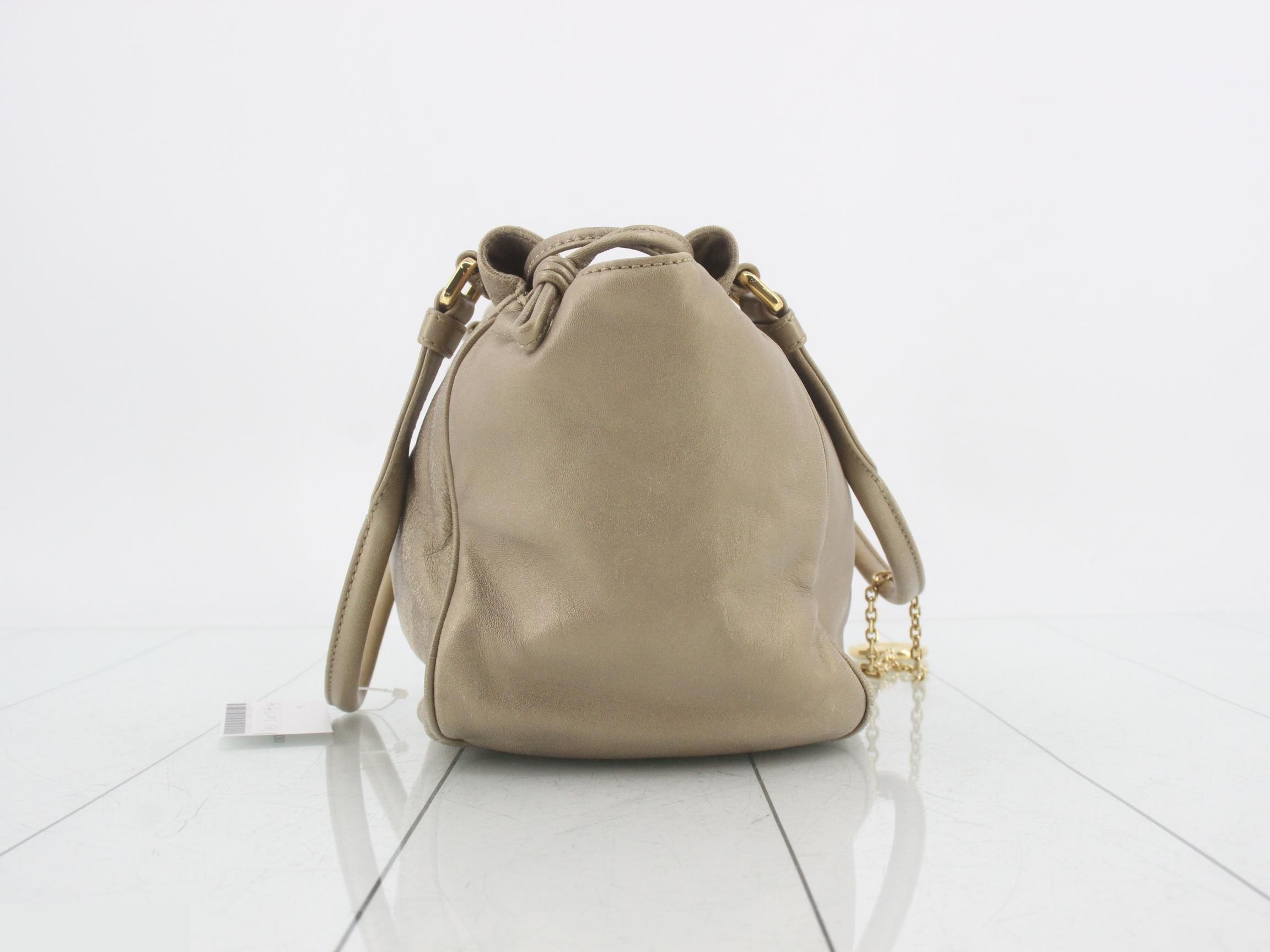 Nappa leather handbag — view 4