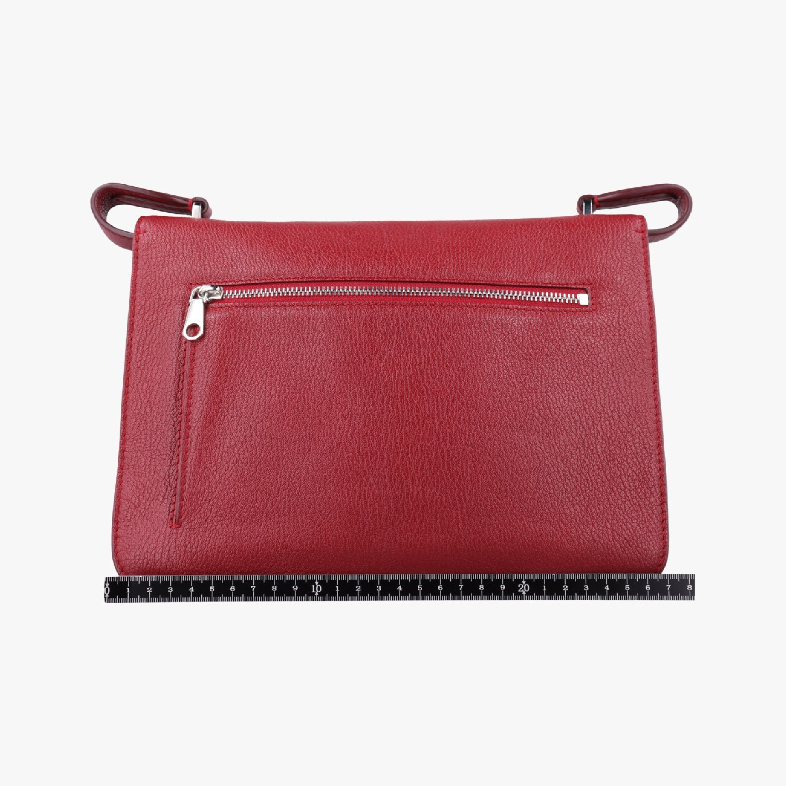 TB logo red leather shoulder bag 8030187/70E — view 2