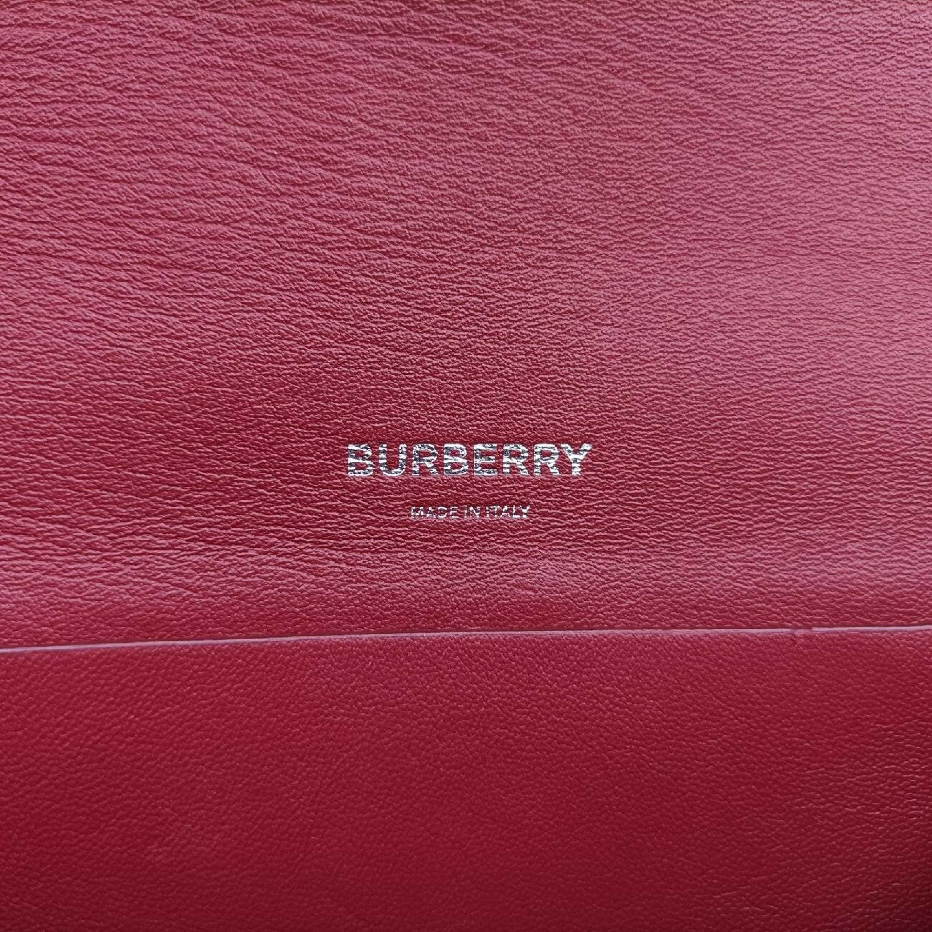 TB logo red leather shoulder bag 8030187/70E — view 7