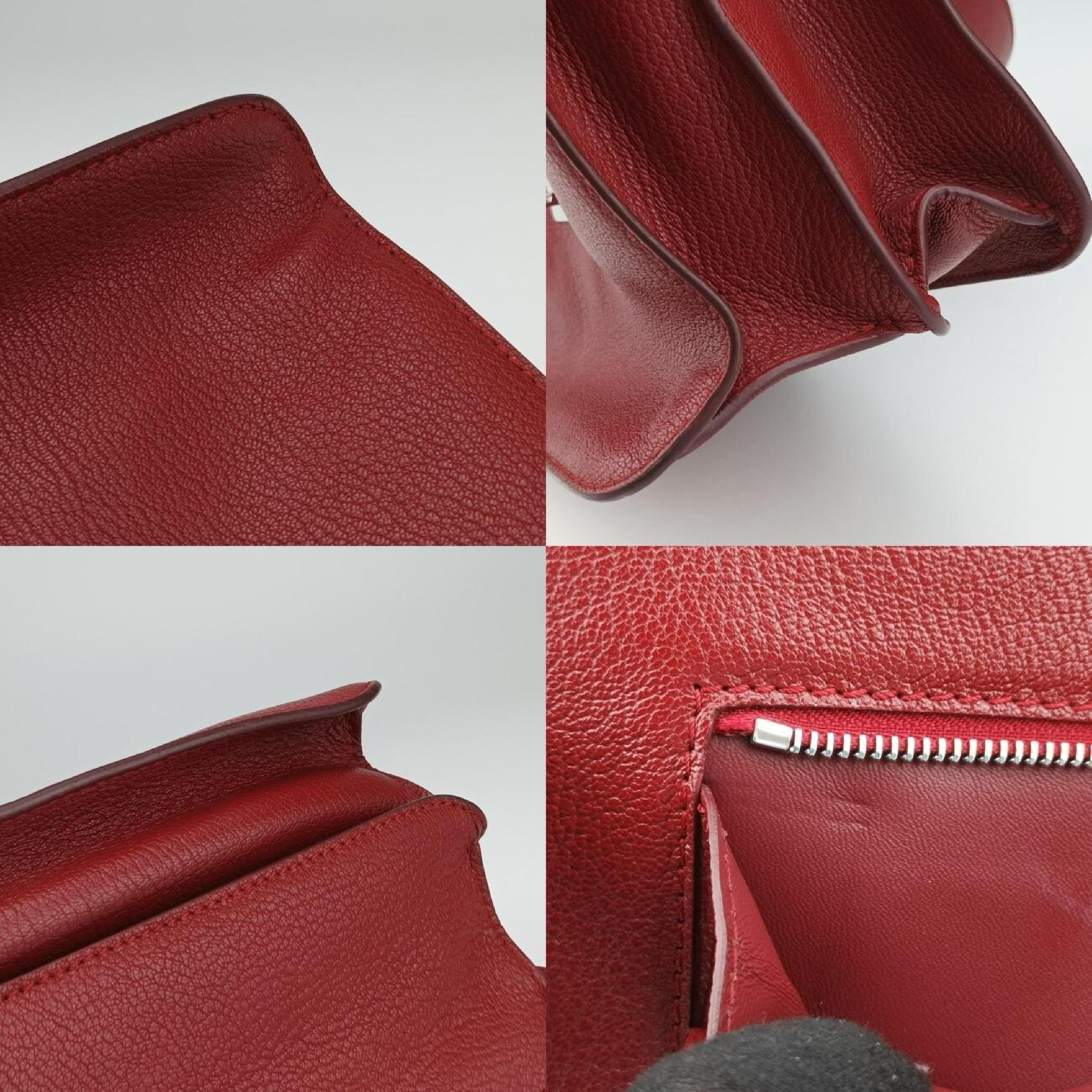 TB logo red leather shoulder bag 8030187/70E — view 9