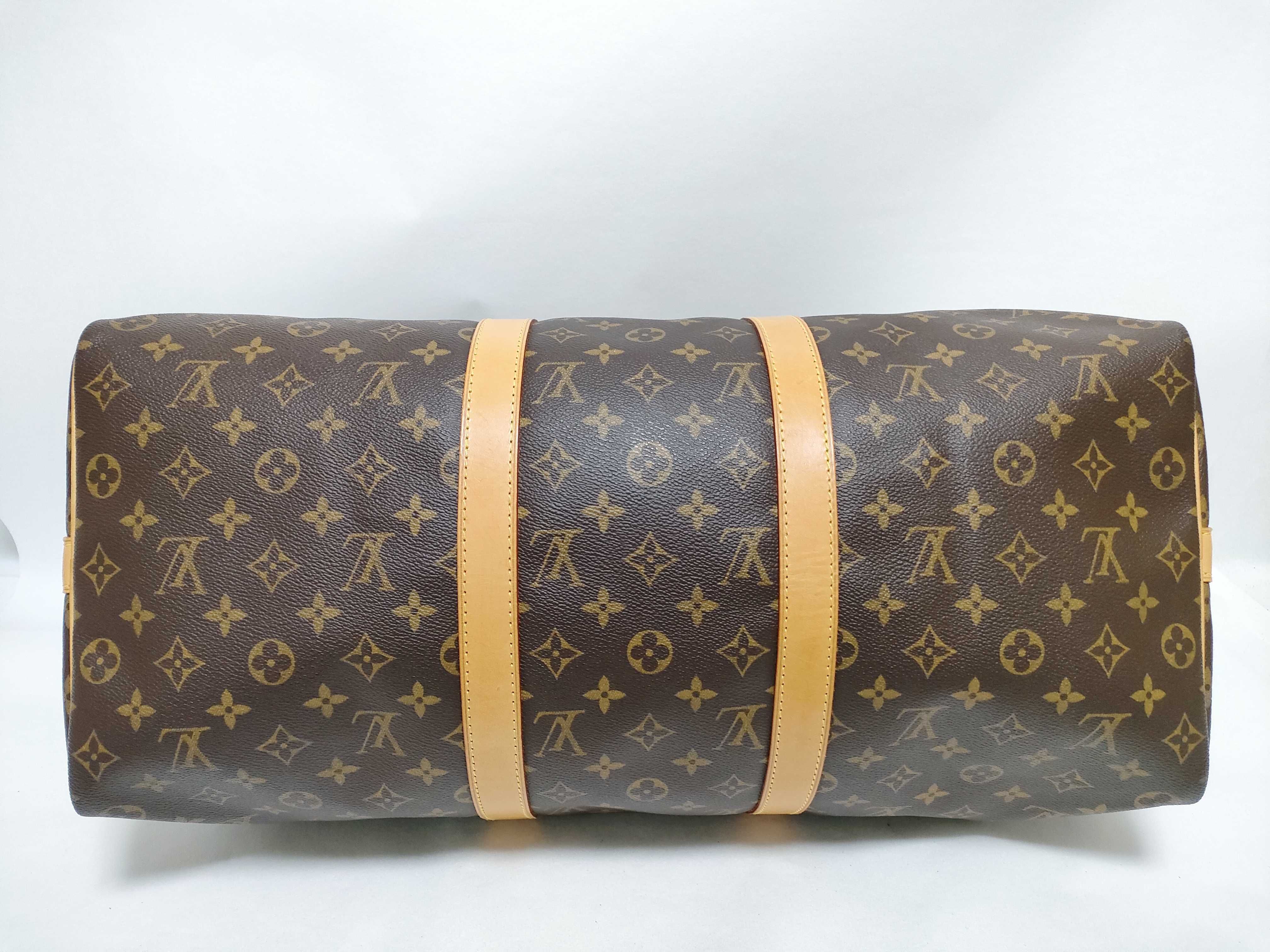 Monogram Keepall 50 Bandoulière Strap Shoulder Bag — view 9