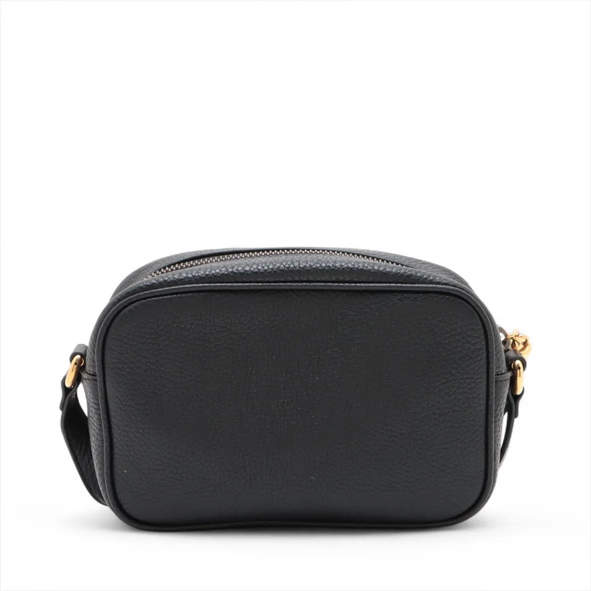 Soho Leather Shoulder Bag Black 347994 — view 2