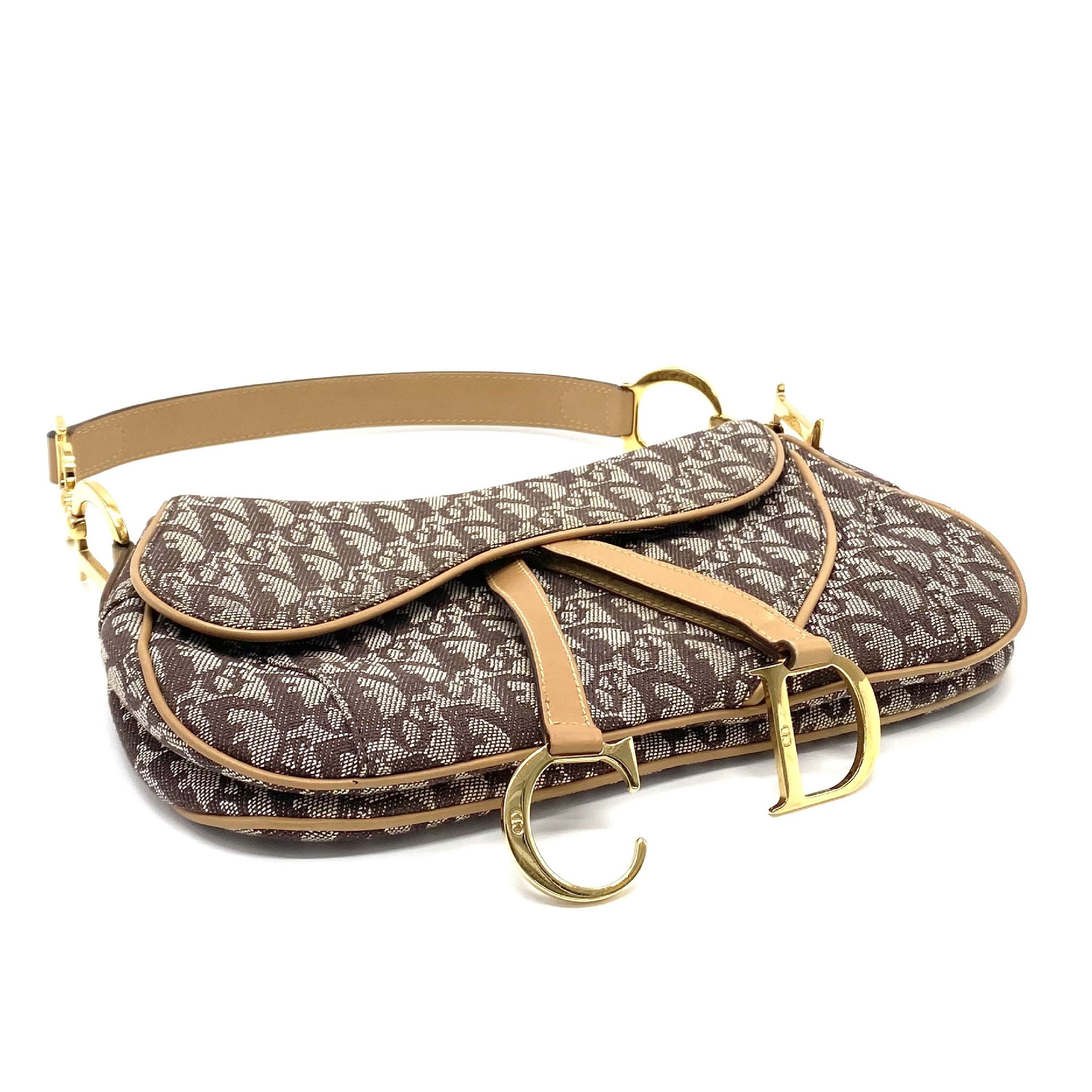 Trotter Saddle Canvas One Shoulder Bag — view 3