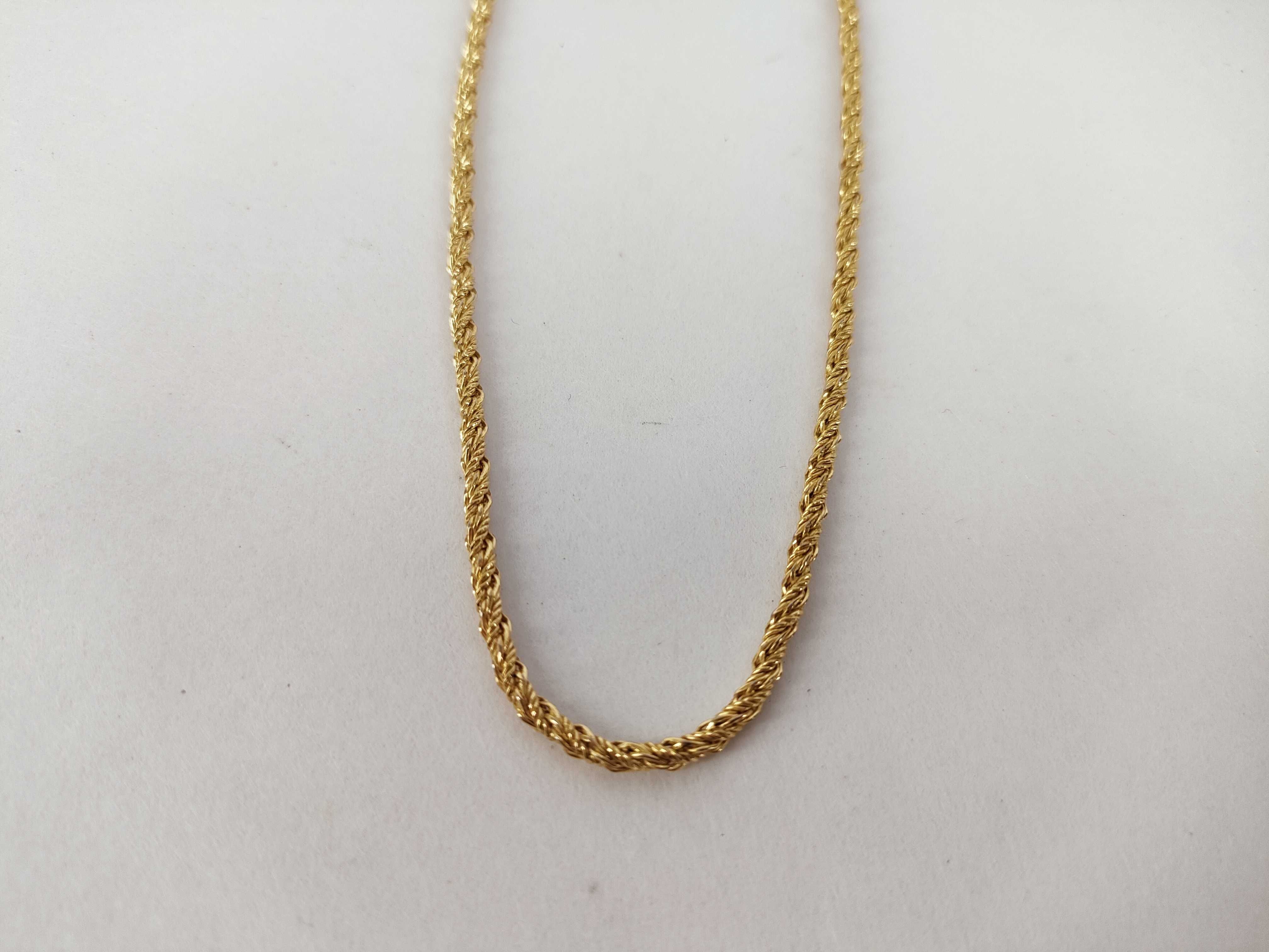 Christian CD logo necklace pendant, vintage, chain approximately 44cm. — view 2