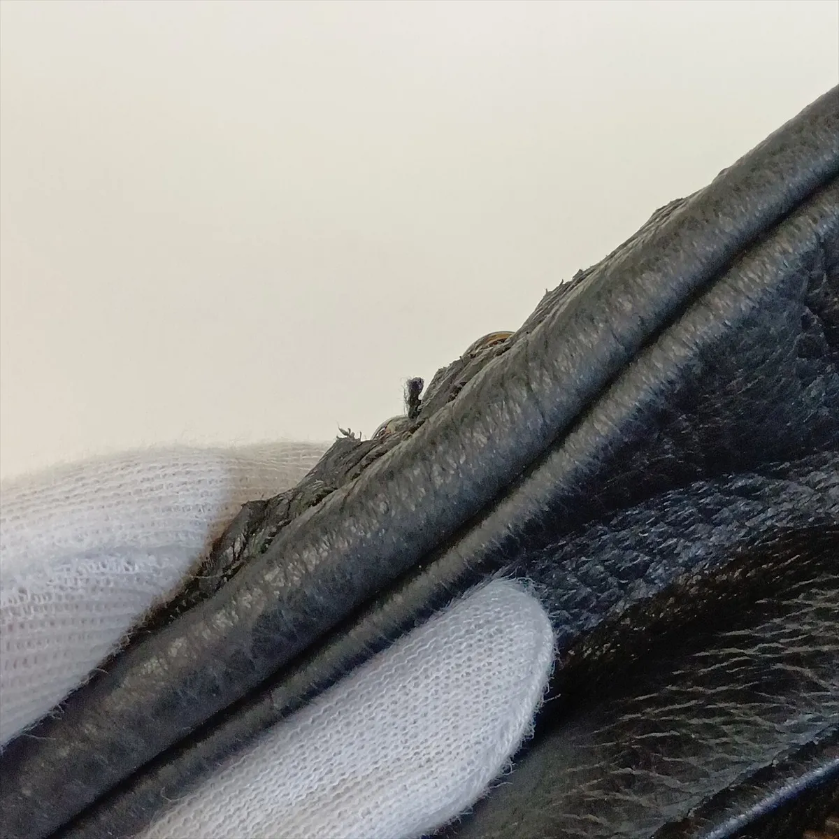 Luxury Line Leather Handbag, Black with Silver Hardware, Item Number 12782510, Series 12 — view 13
