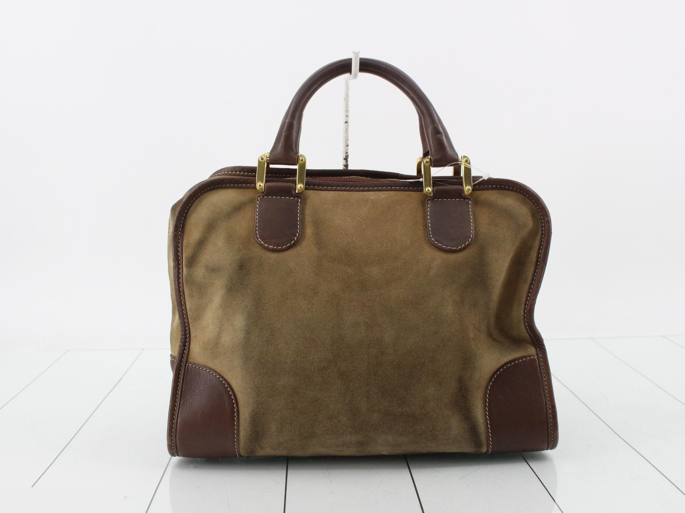 Amazona 28 Suede/Leather Handbag — view 2