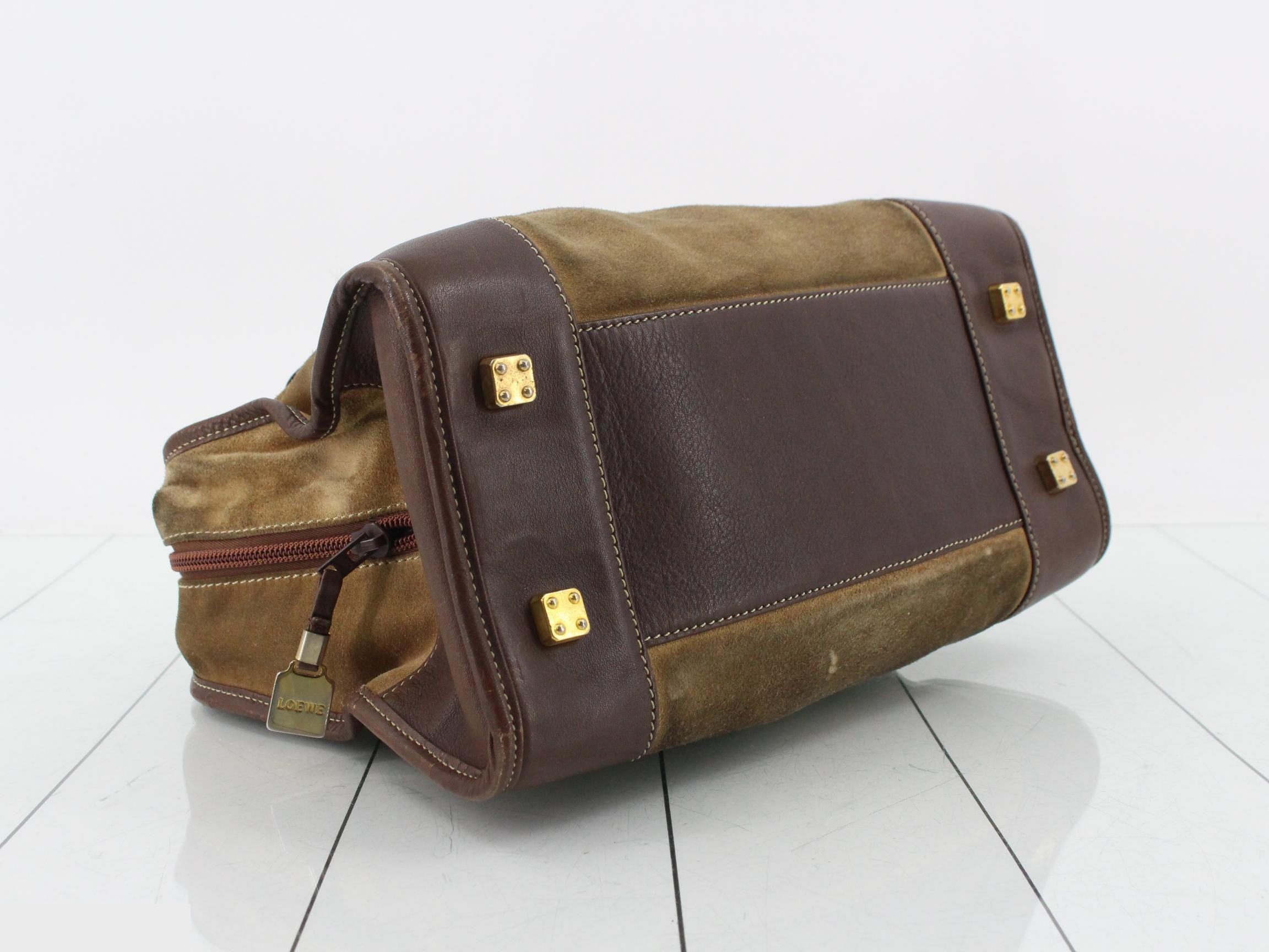 Amazona 28 Suede/Leather Handbag — view 5
