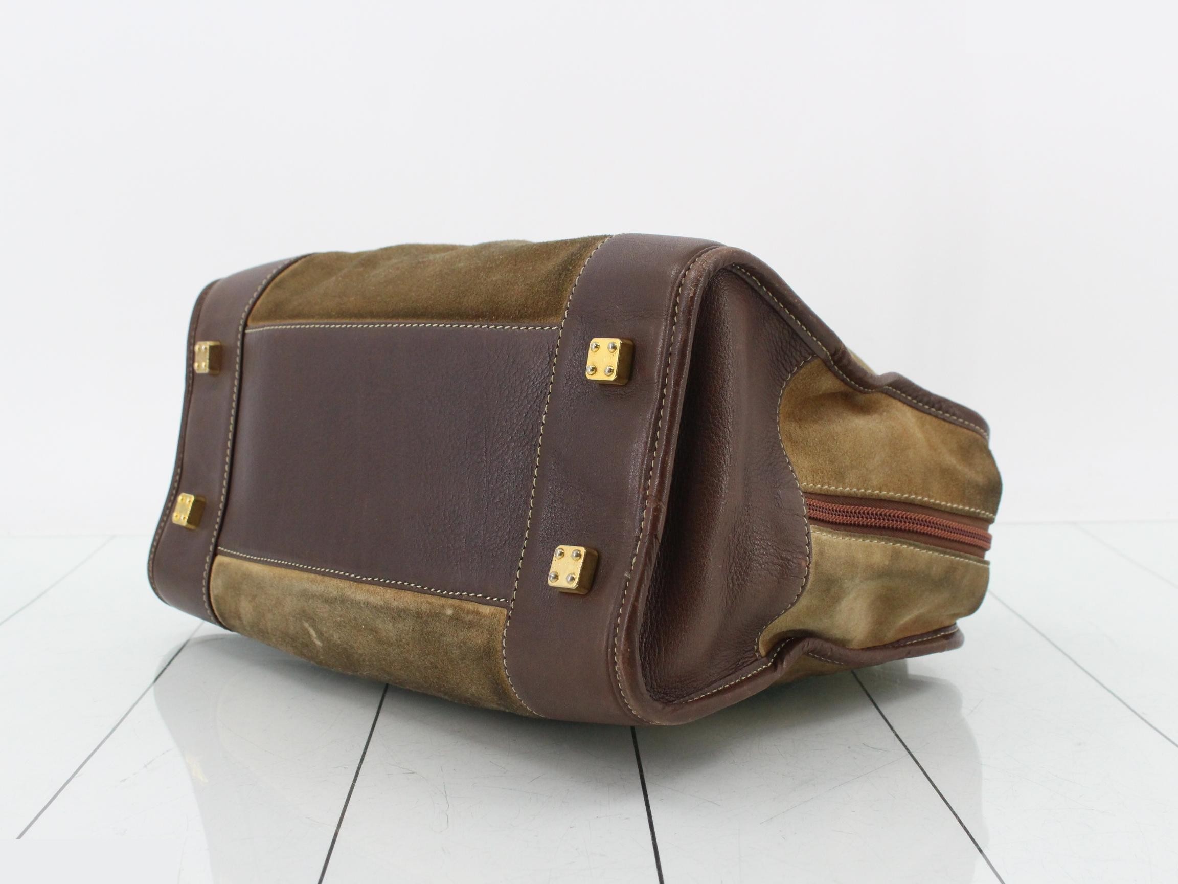 Amazona 28 Suede/Leather Handbag — view 6