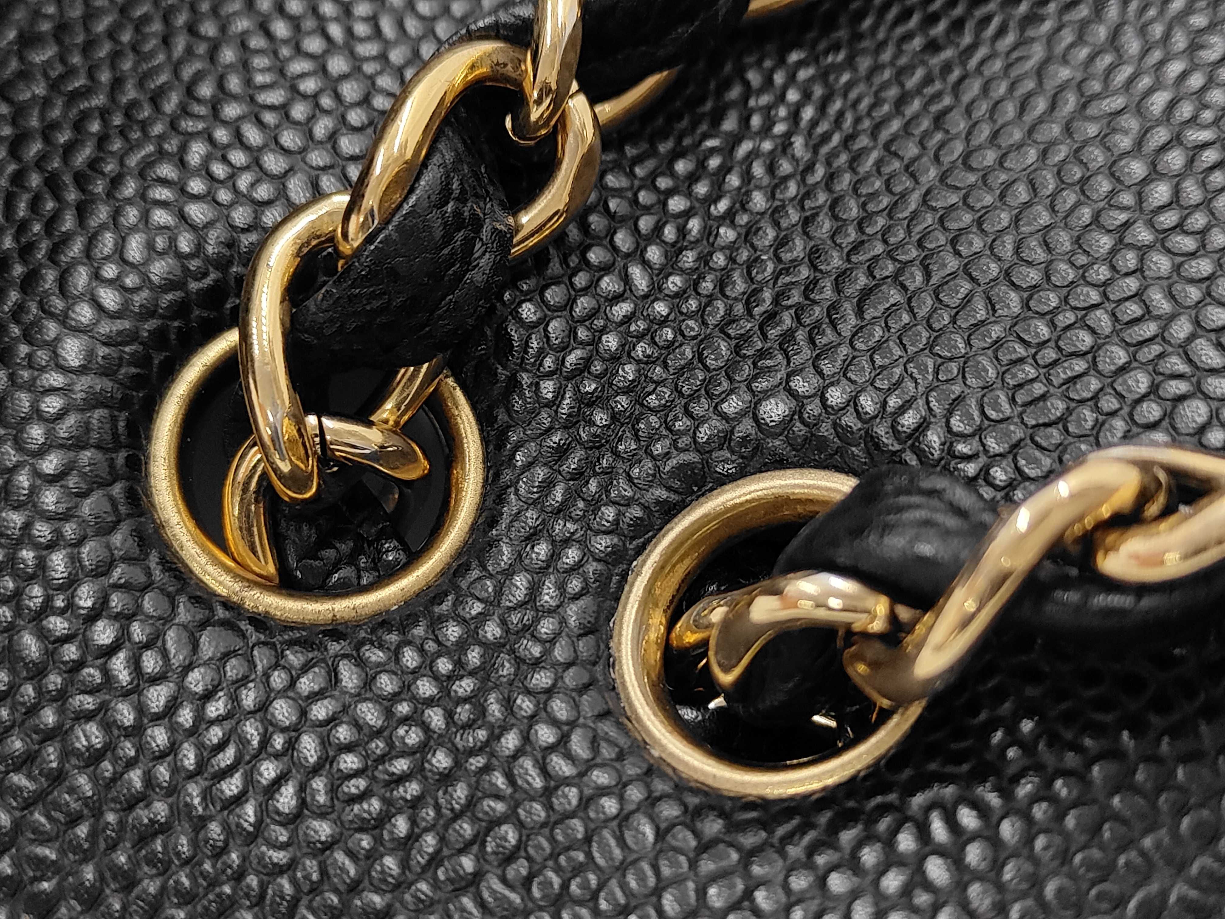 Single Flap CF Maxi Chain Bag — view 7