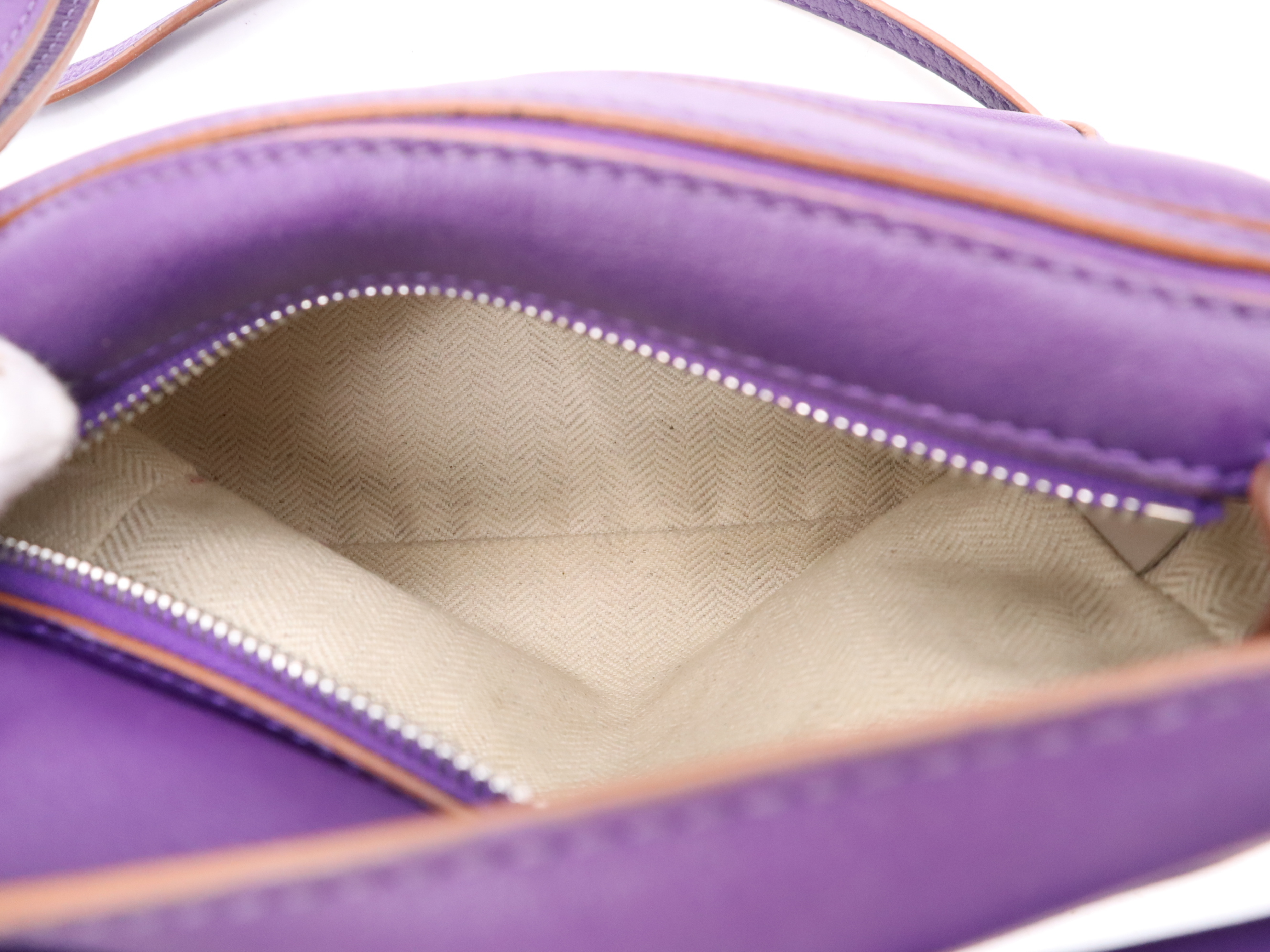 Puzzle Bag Mini 2-Way Handbag with Shoulder Strap, Purple Shoulder Bag — view 11