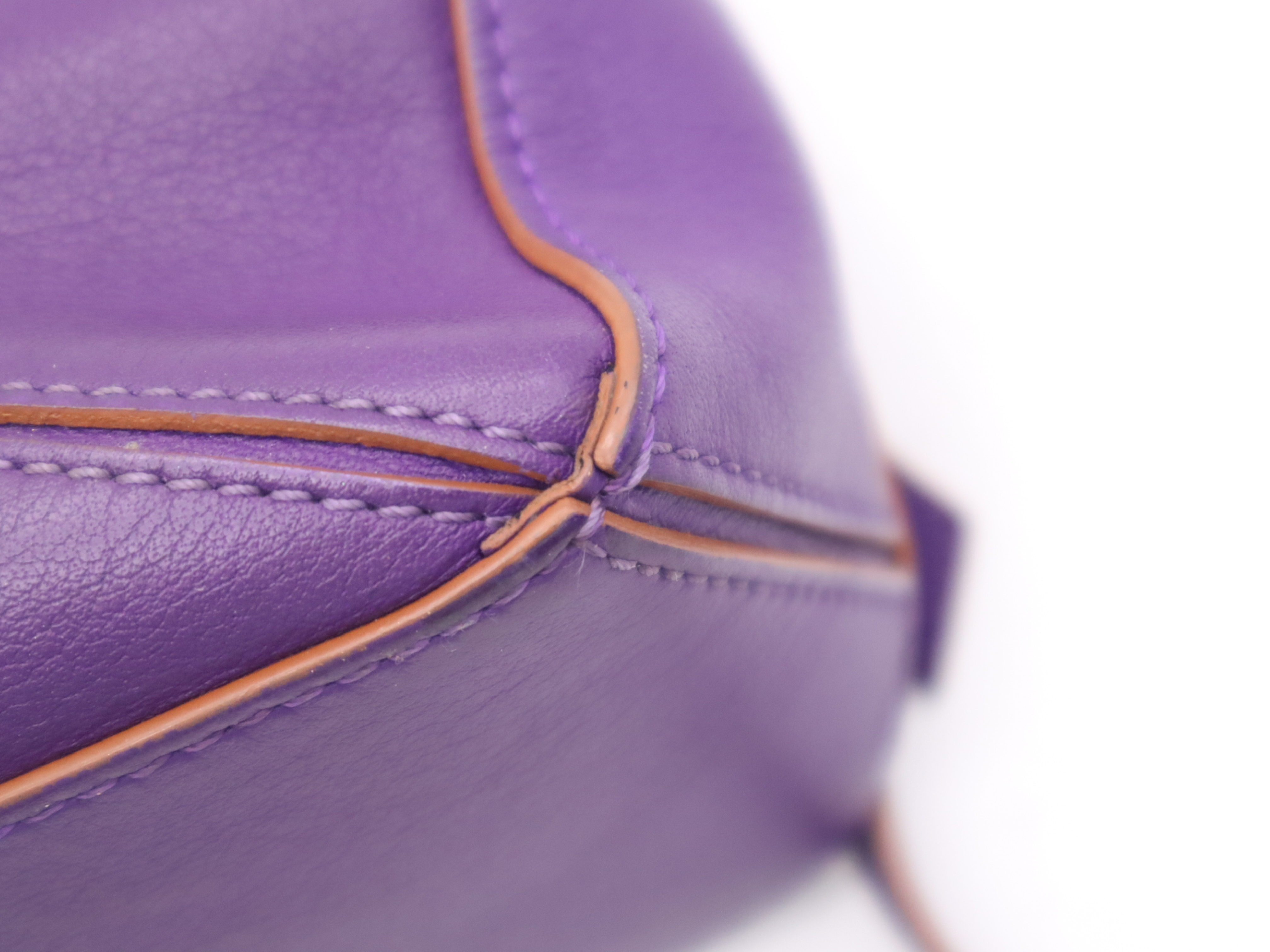 Puzzle Bag Mini 2-Way Handbag with Shoulder Strap, Purple Shoulder Bag — view 10
