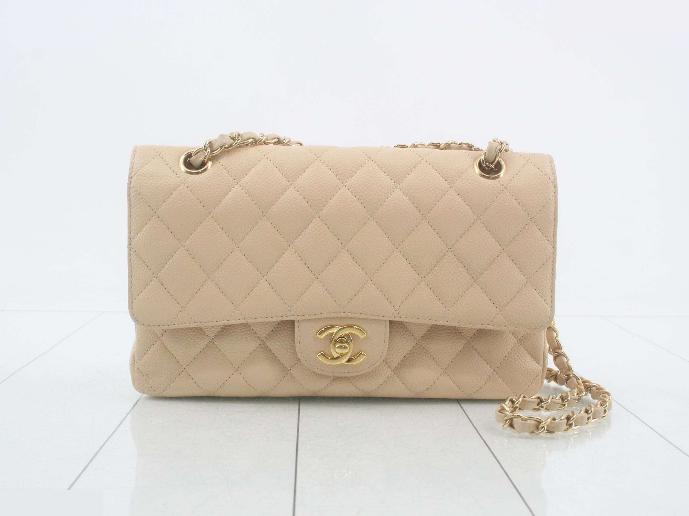 Double flap matelassé shoulder bag A01112