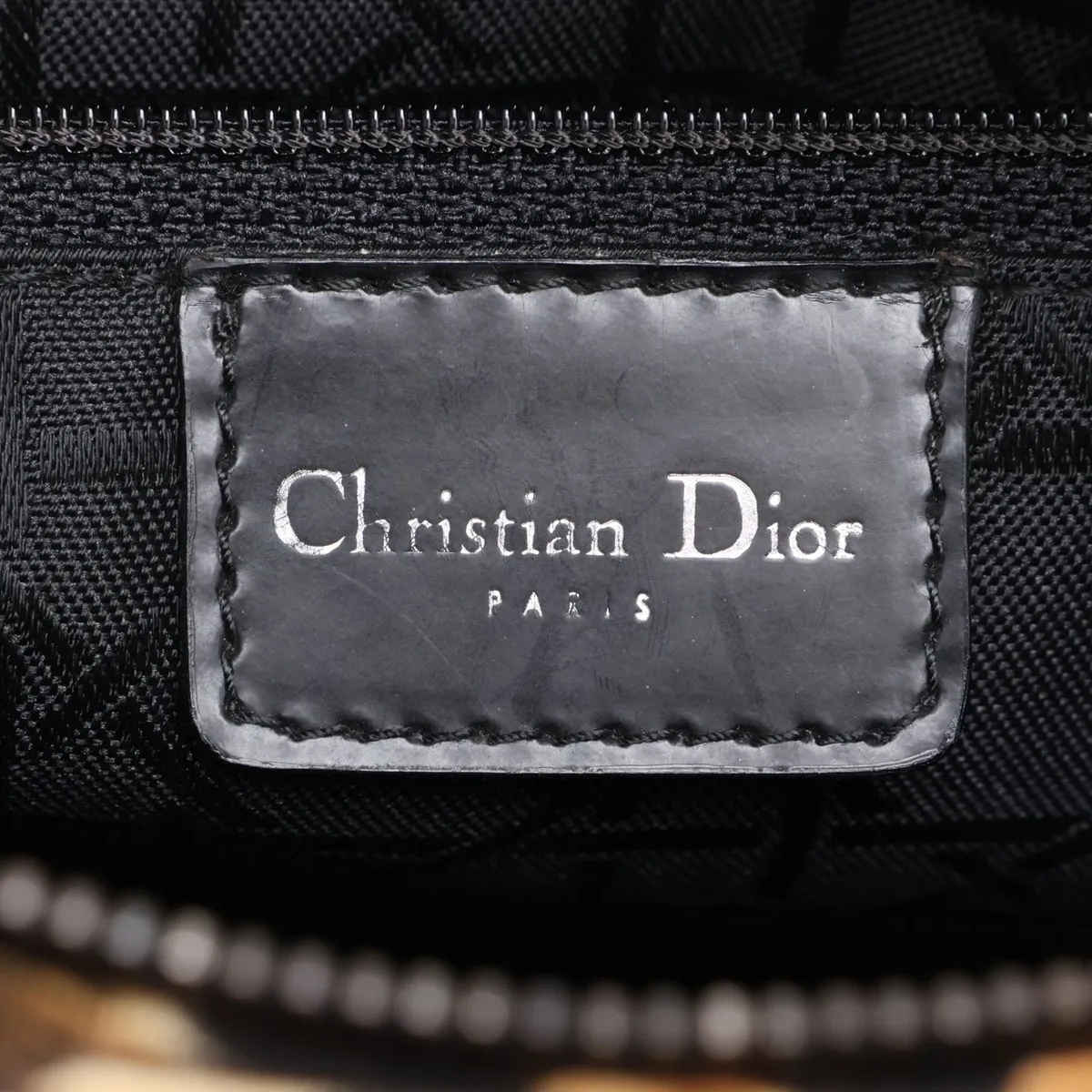 Lady Dior Canvas 2-Way Handbag, Leopard Print, Unsigned Guarantee Card — view 10
