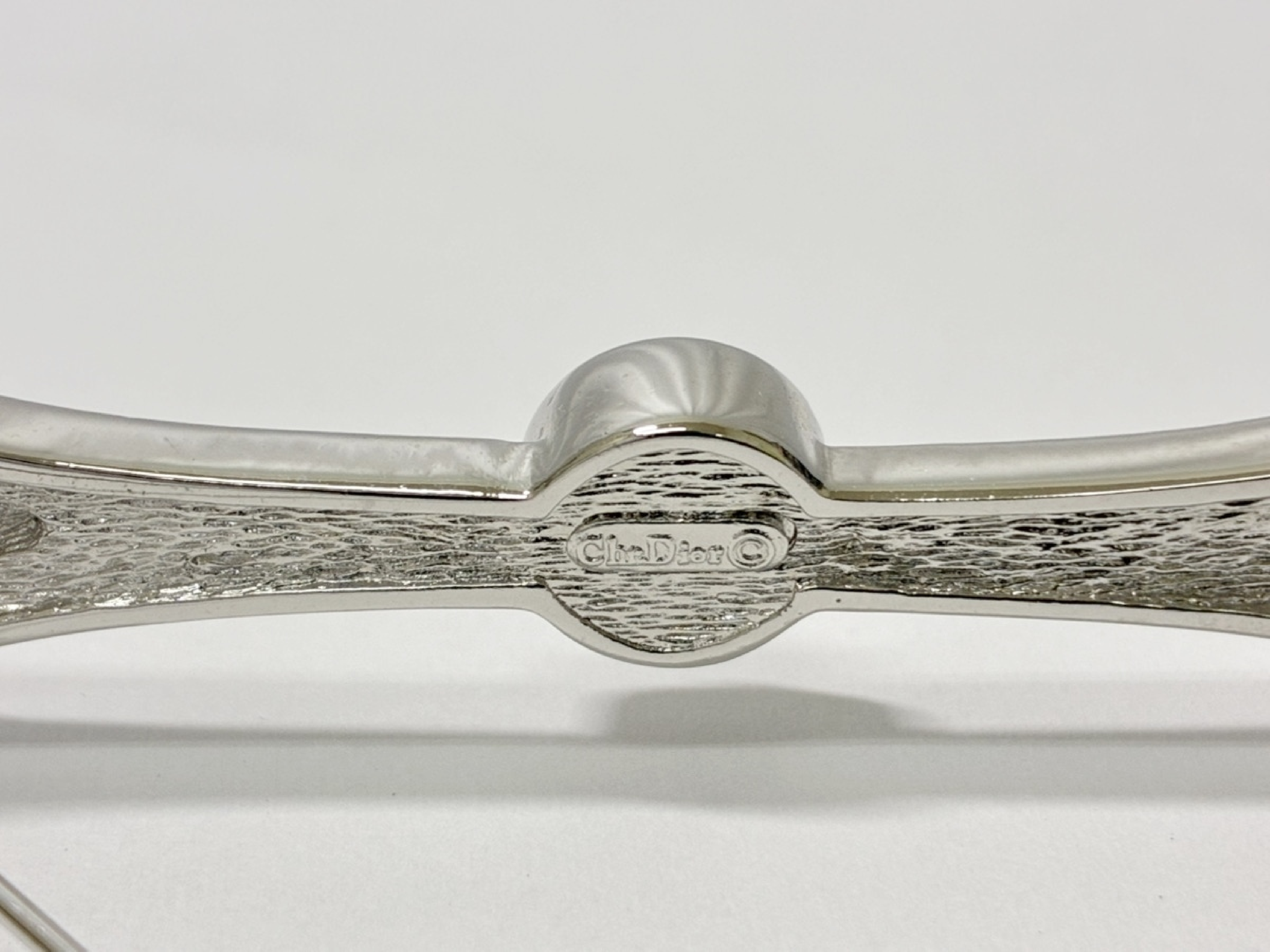 Rhinestone Brooch, Silver Color — view 3