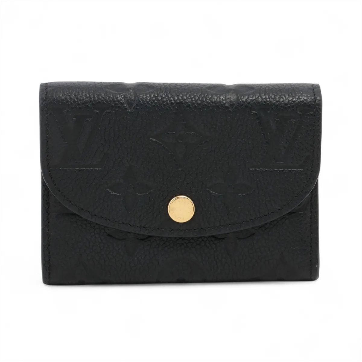 Monogram Empreinte Portemonnaie Rosalie M81455 Noir Coin Case (RFID detected)