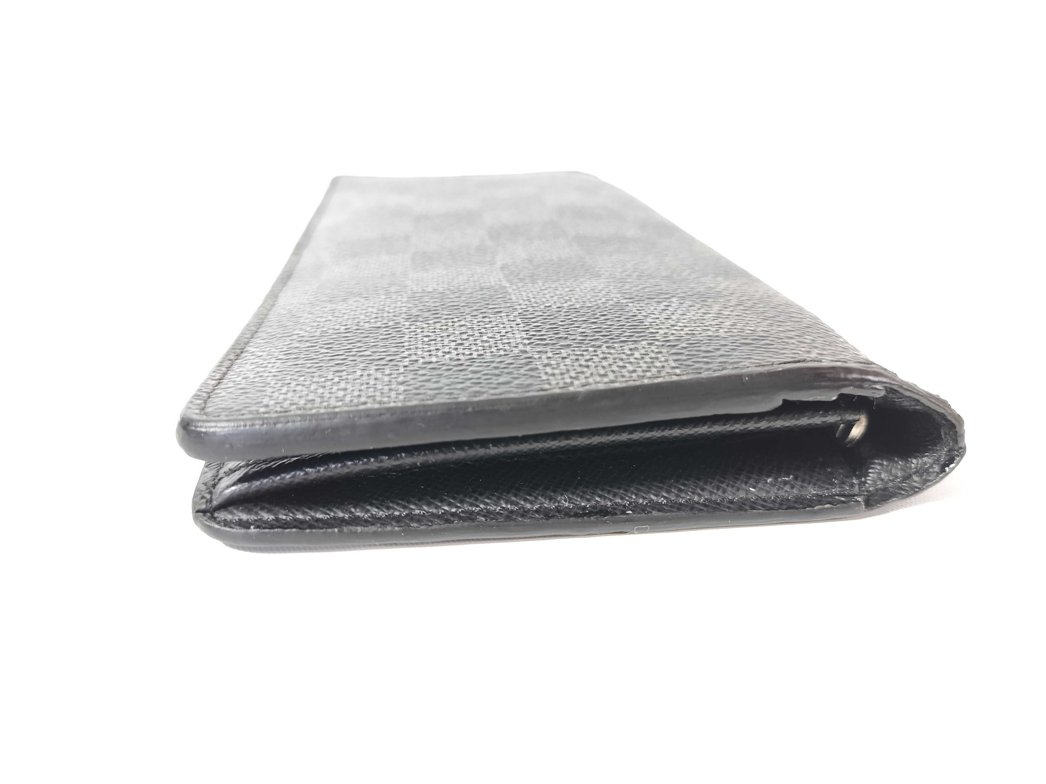 Damier Graphite Portefeuille Brazza Wallet — view 3