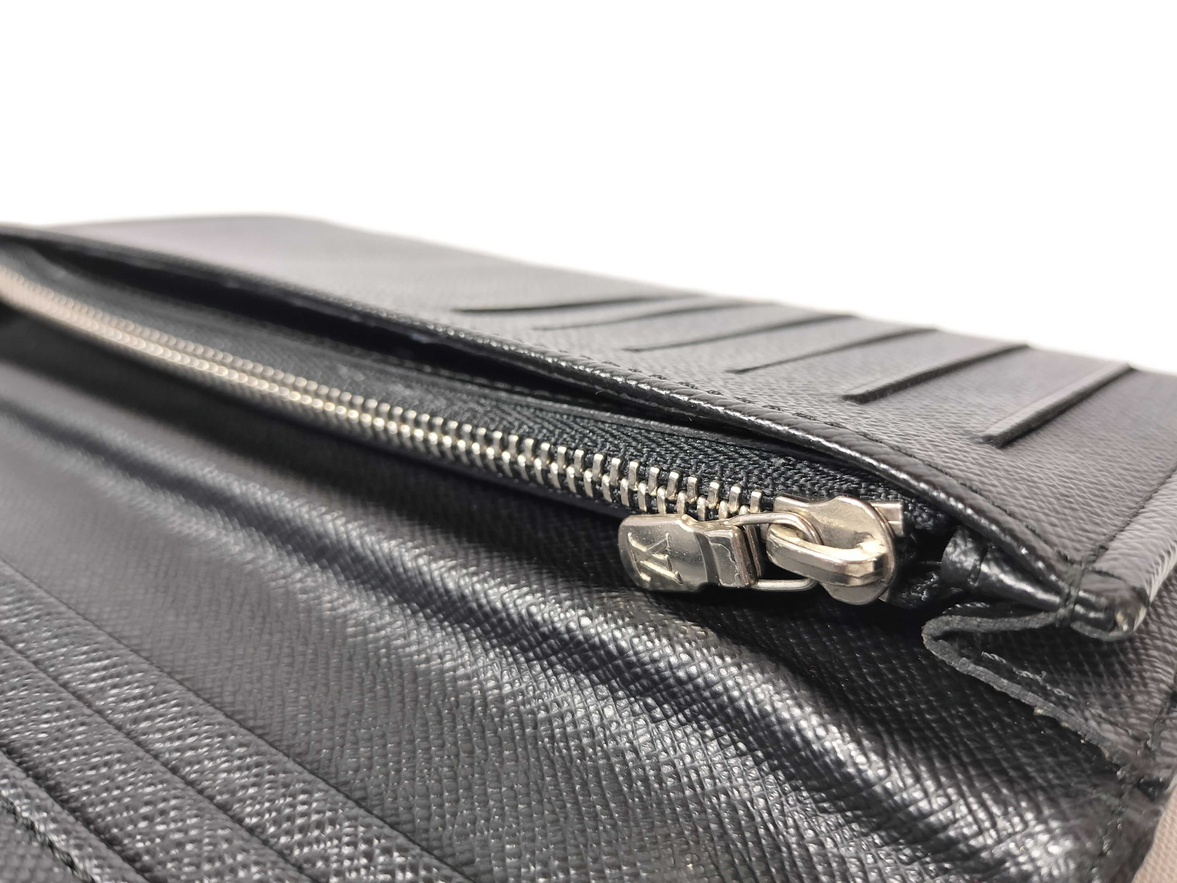 Damier Graphite Portefeuille Brazza Wallet — view 10