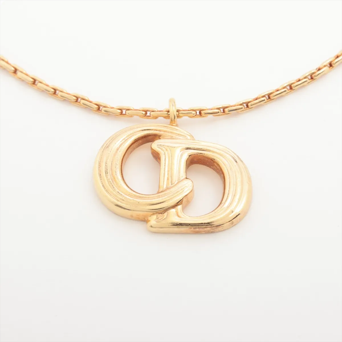 CD logo bracelet, GP gold, dents, — view 2