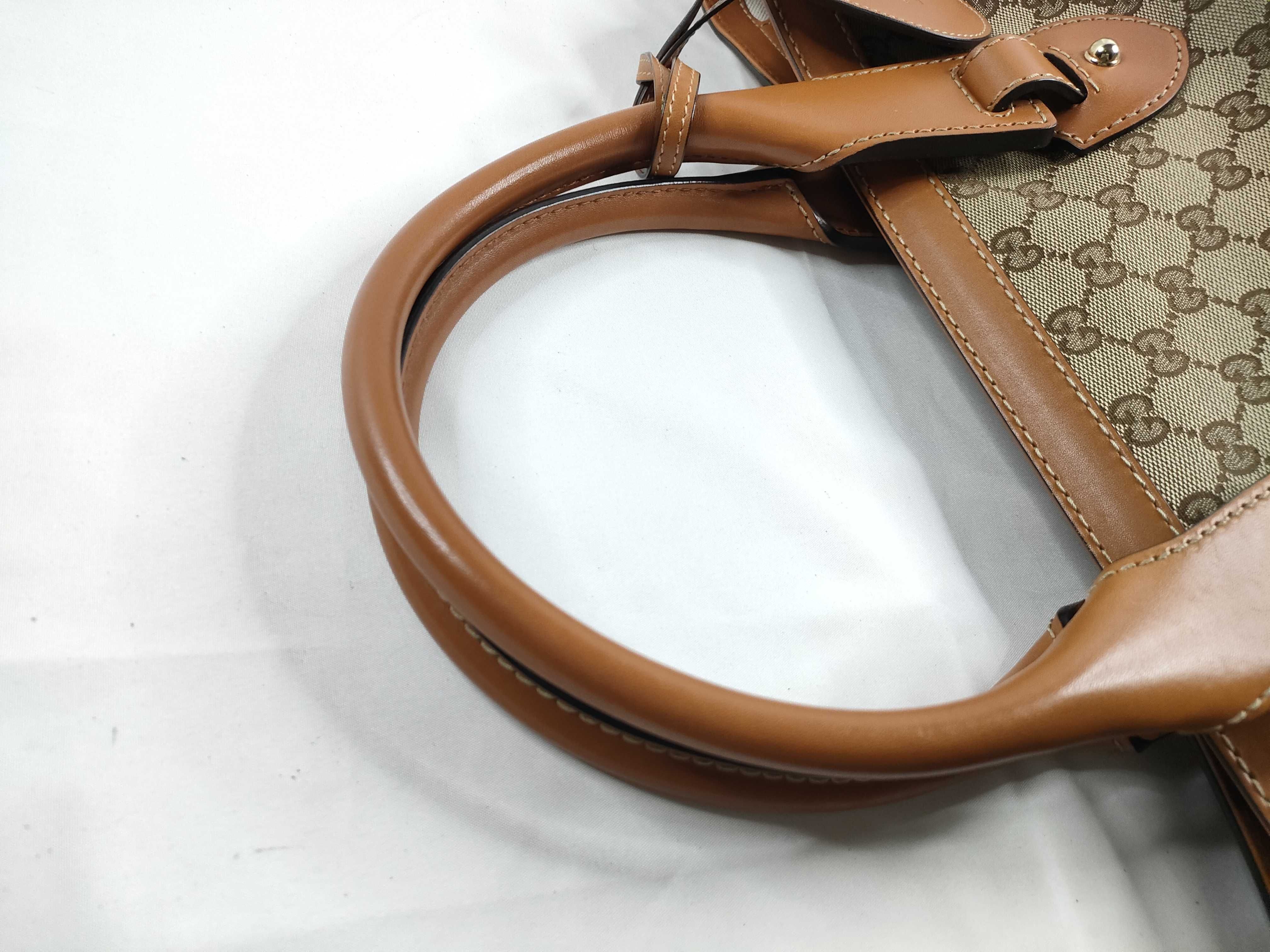 GG Canvas Sherry Line Tote Bag — view 6