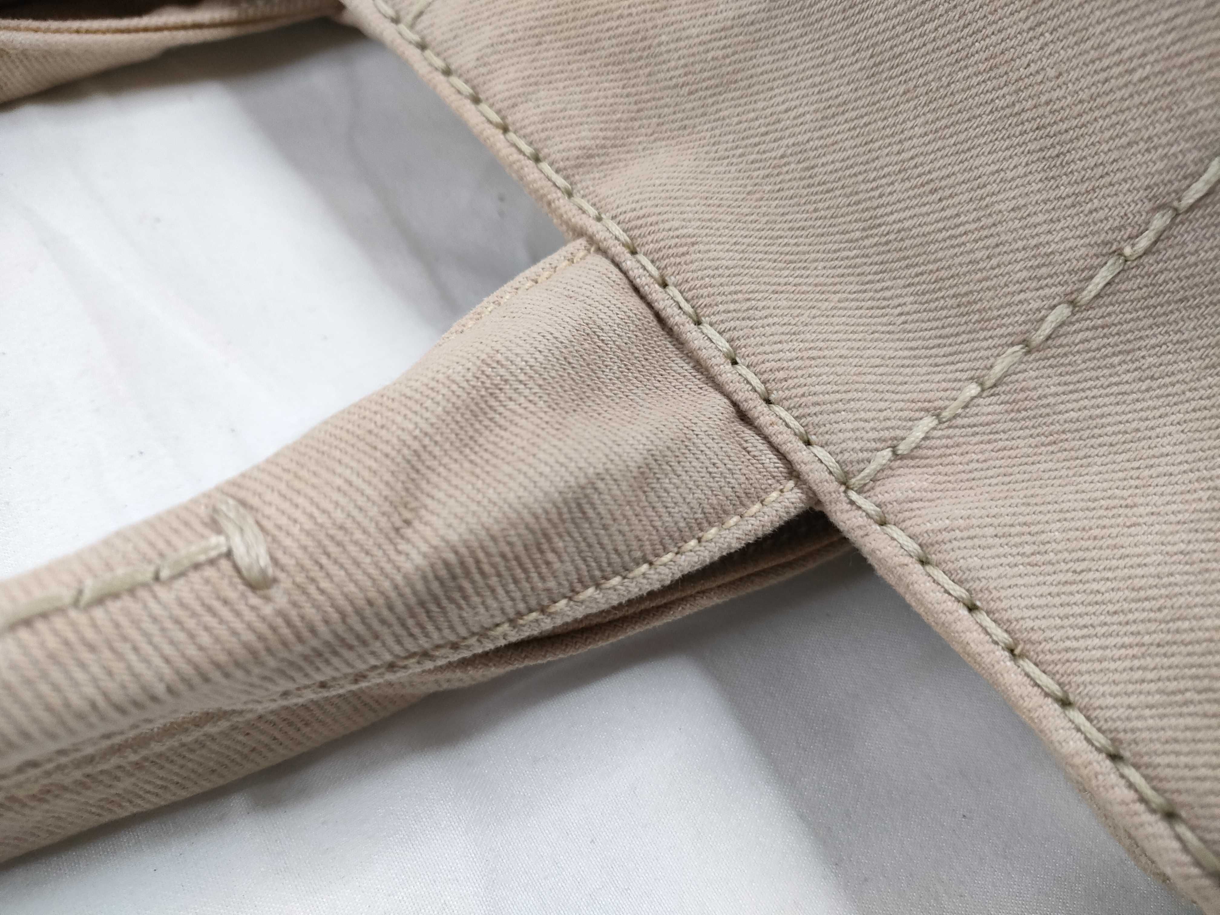 Canapa M Tote Bag, Beige Tote Bag — view 8