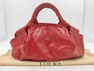 Nappa Aire Shoulder Bag, Red