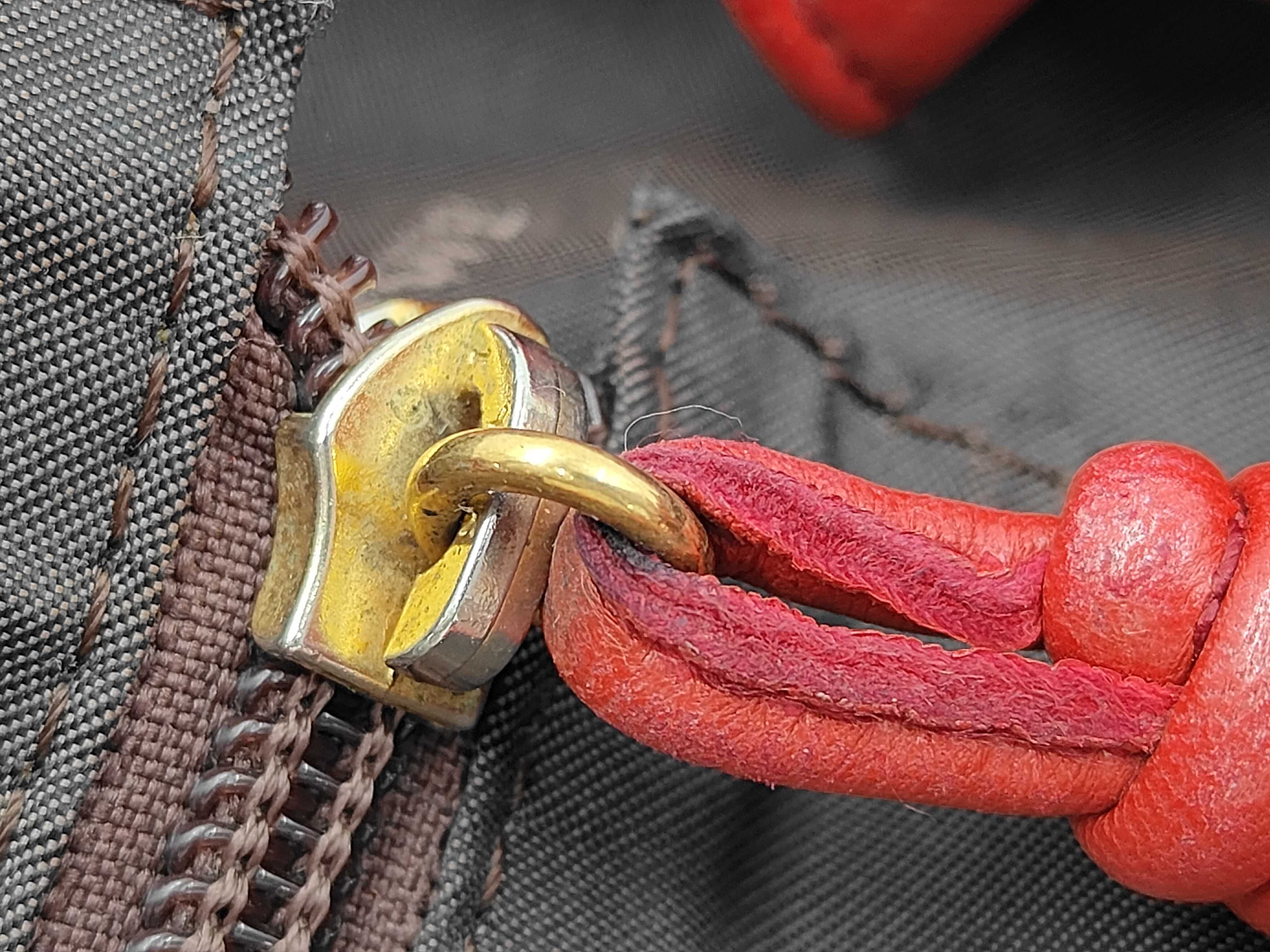 Nappa Aire Shoulder Bag, Red — view 15