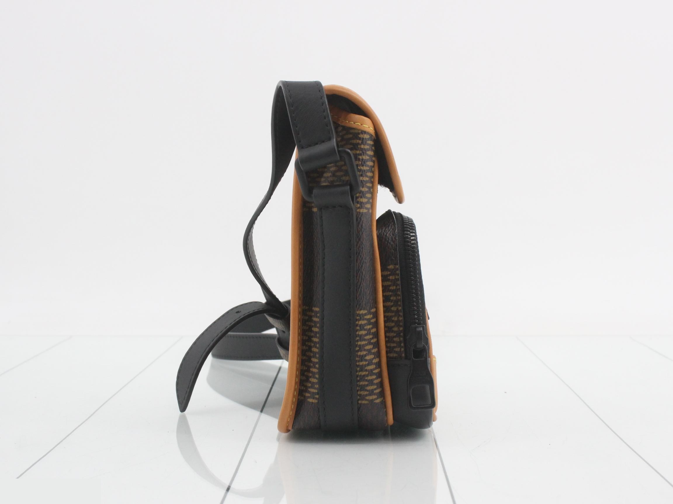 NIGO Collaboration LV Squared Amazon Messenger Shoulder Bag — view 4