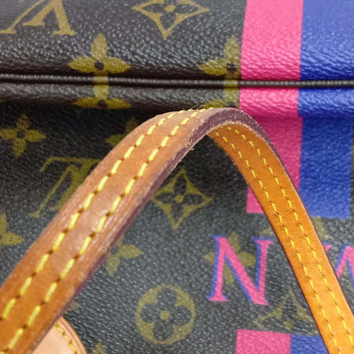 Monogram Neverfull PM M41001 SP2145 Brown with initials — view 12
