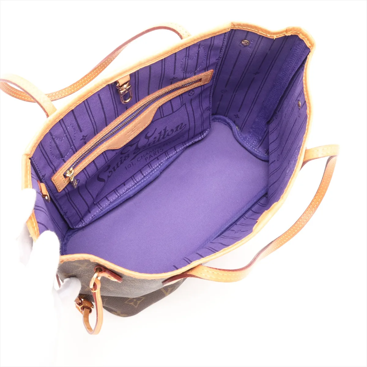 Monogram Neverfull PM M41001 SP2145 Brown with initials — view 7