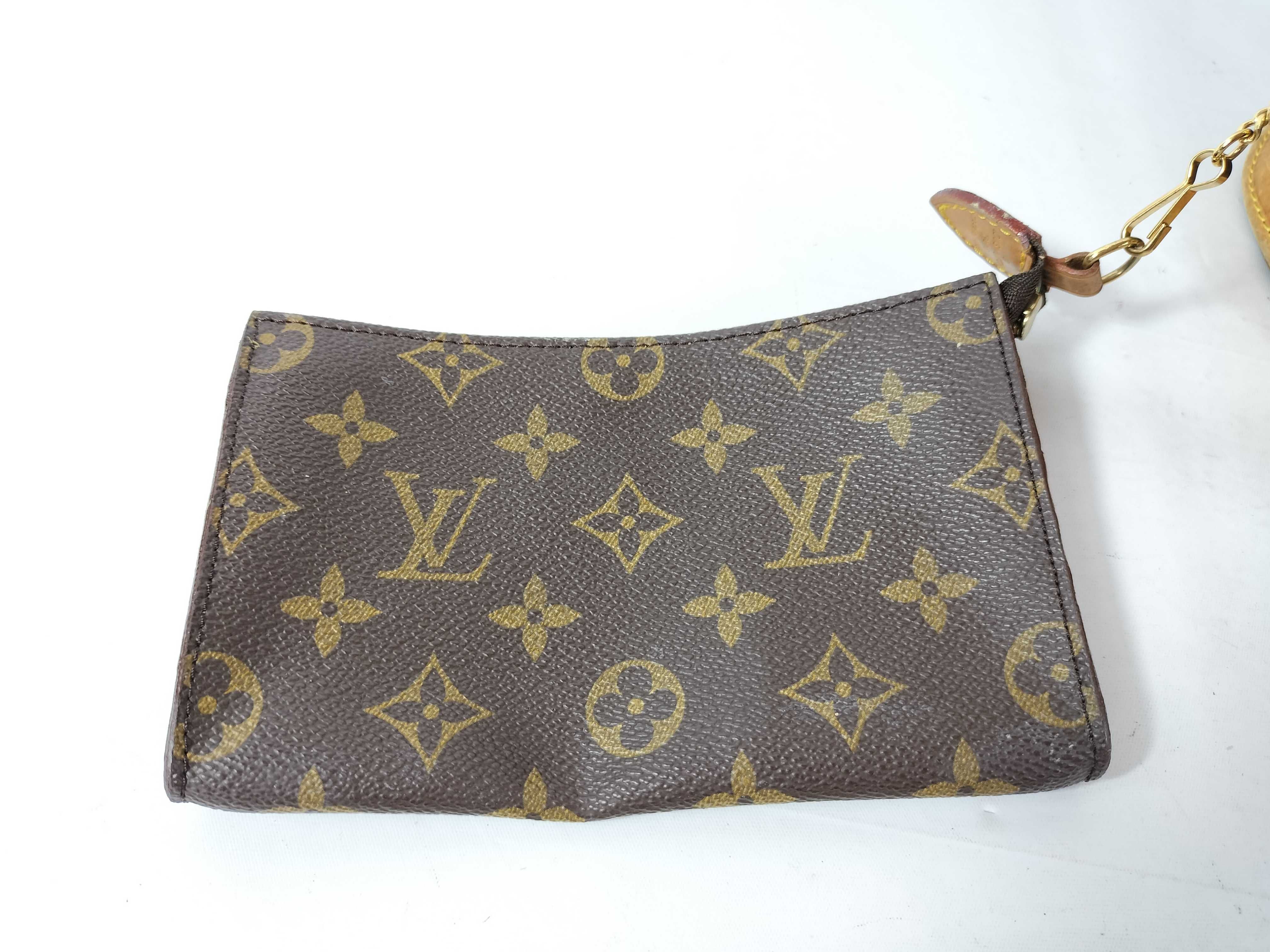 Monogram Louis Vuitton Bucket PM with Pouch FL0041 Handbag — view 13